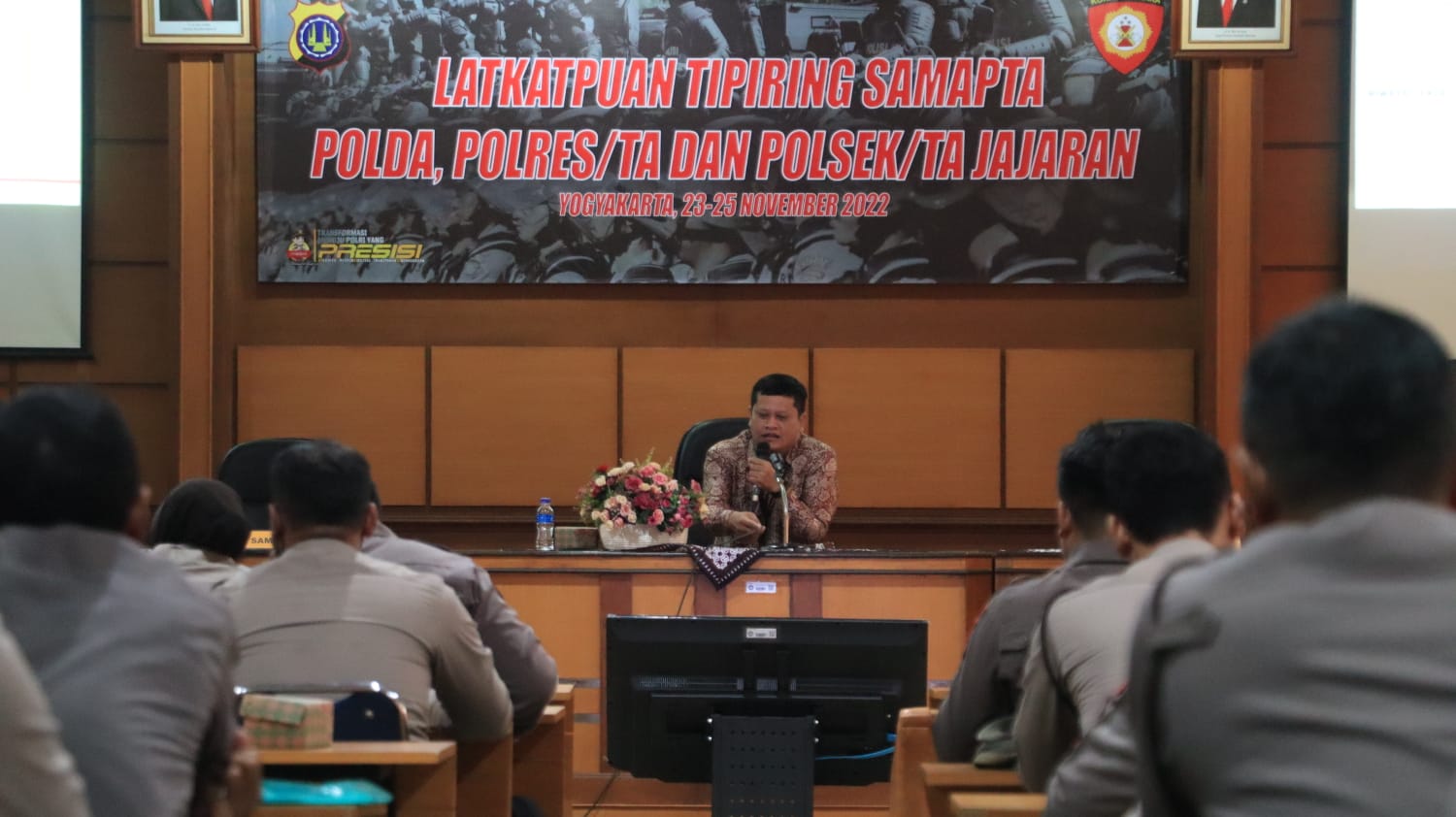 Hakim Pengadilan Negeri Yogyakarta Mengikuti Kegiatan Pelatihan Peningkatan Kemampuan Tipiring Bagi Personel Kepolisian 