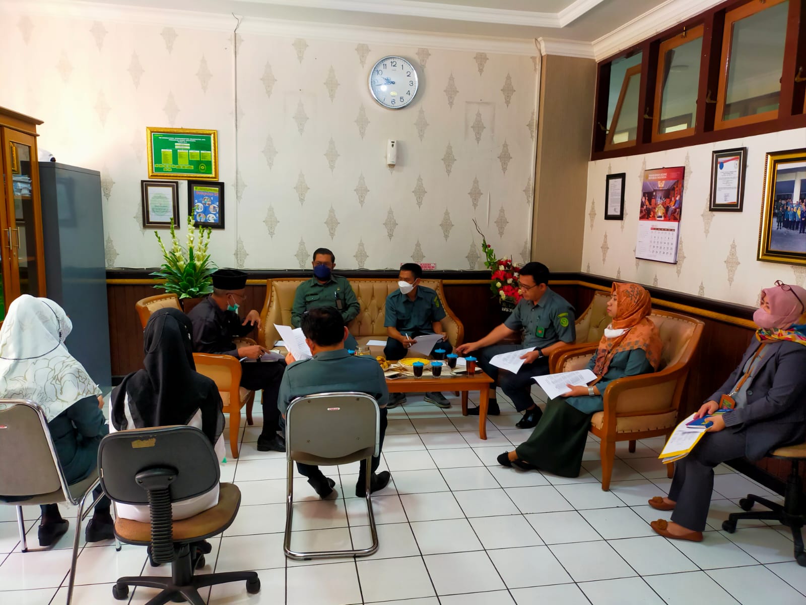 Rapat Monitoring Evaluasi Permohonan Eksekusi Perkara Perdata