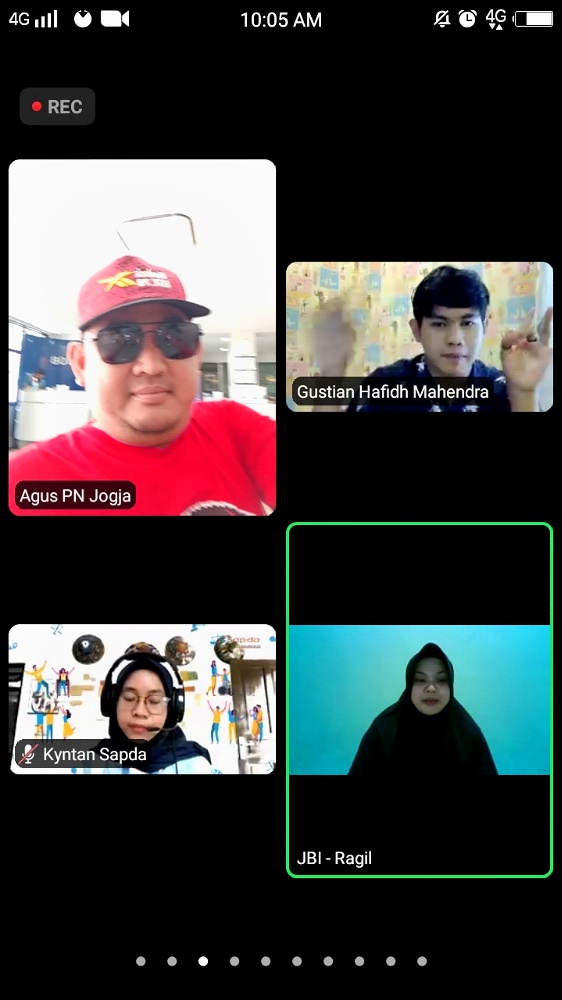 Pengadilan Negeri Yogyakarta Mengikuti Pelatihan Mainstreaming Disability dan Aksesibilitas