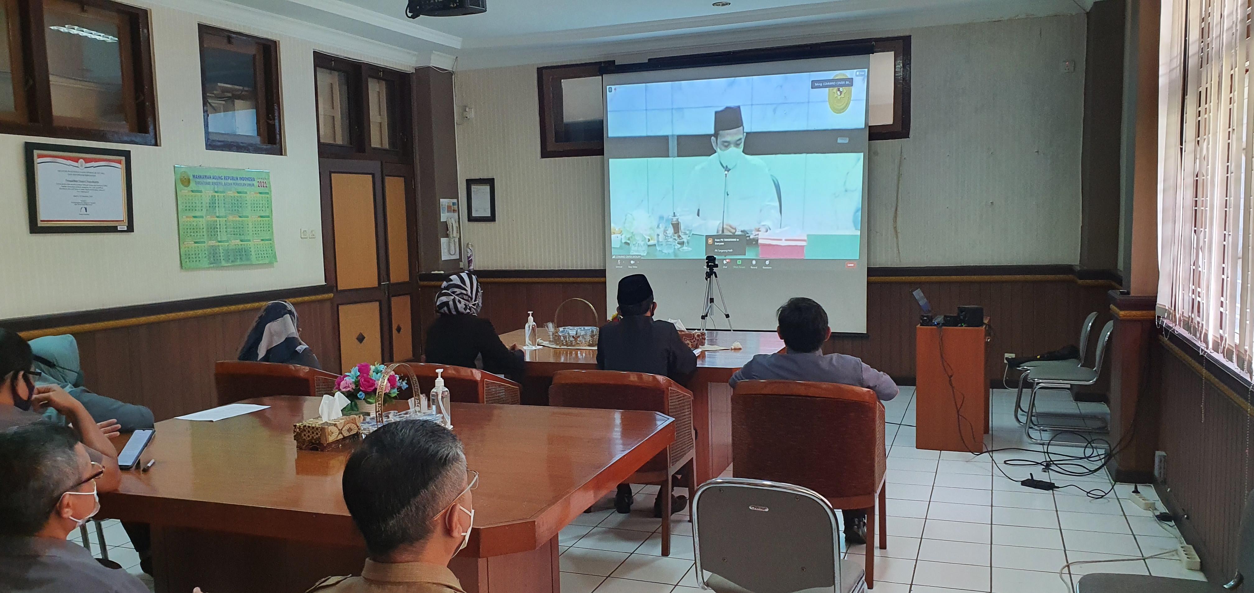 Pembinaan Rohani Pegawai di Lingkungan Direktorat Jenderal Badan Peradilan Umum melalui Acara Tausiah