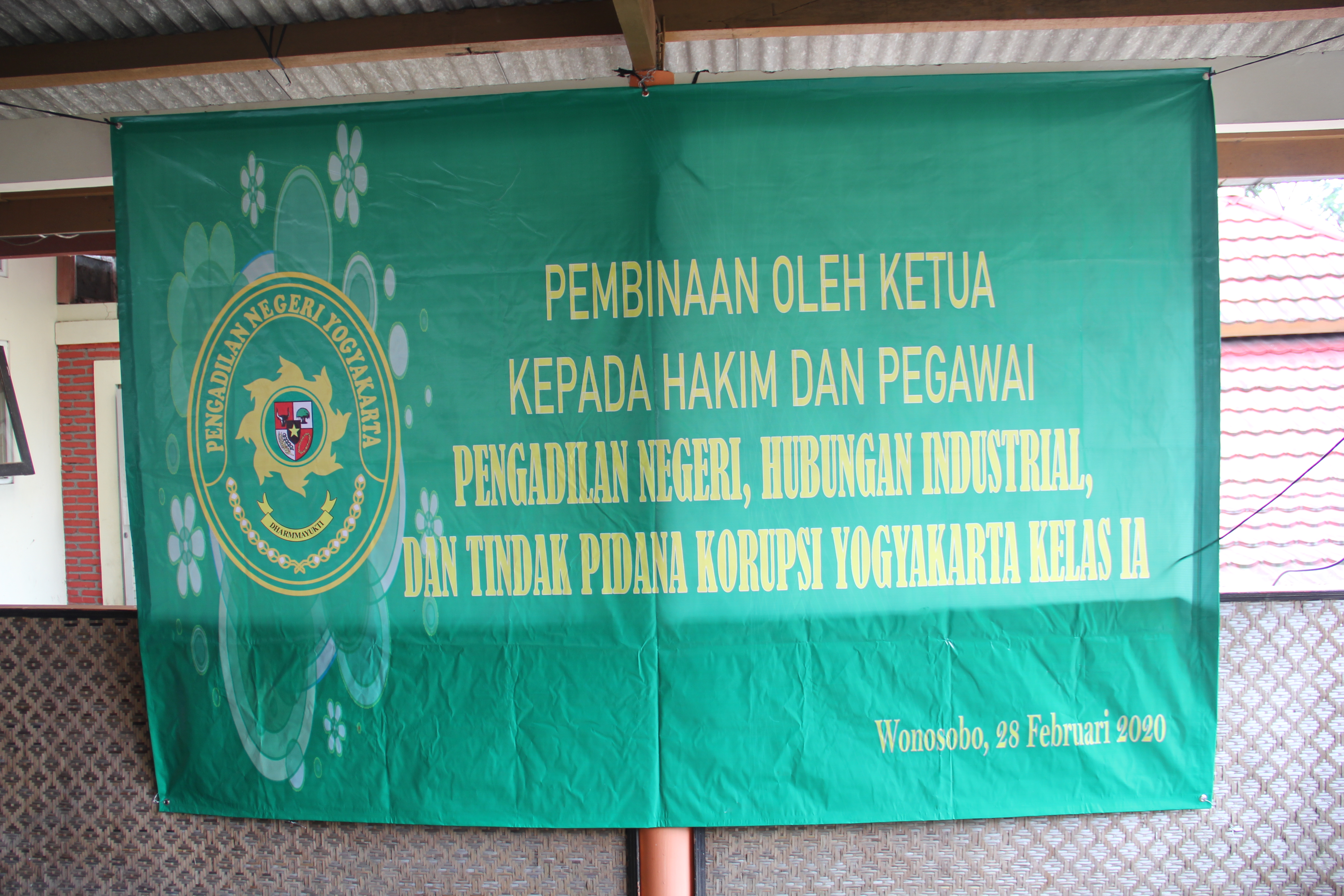 Pembinaan oleh Ketua Kepada Hakim dan Pegawai Pengadilan Negeri Yogyakarta Kelas IA