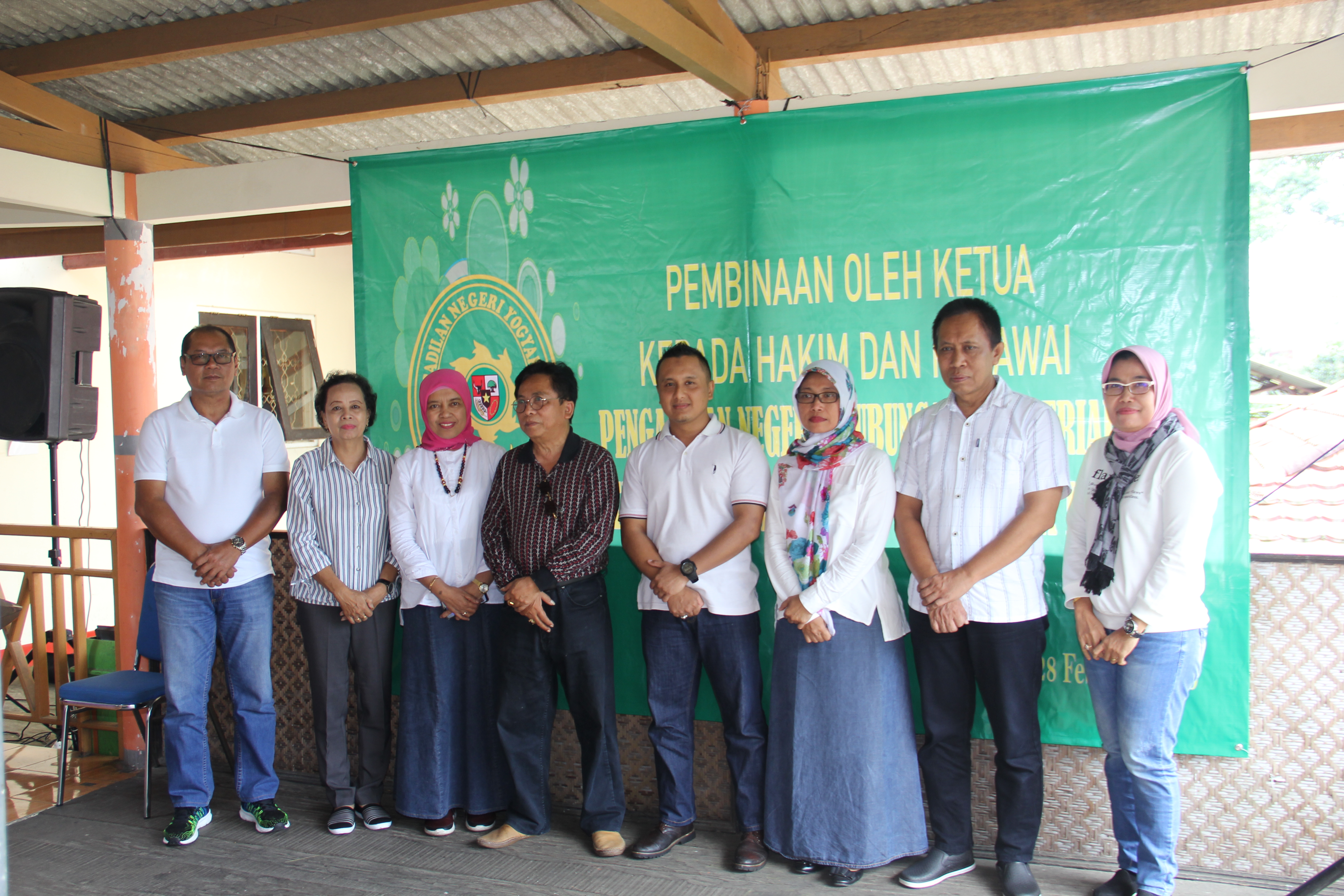 Pembinaan oleh Ketua Kepada Hakim dan Pegawai Pengadilan Negeri Yogyakarta Kelas IA