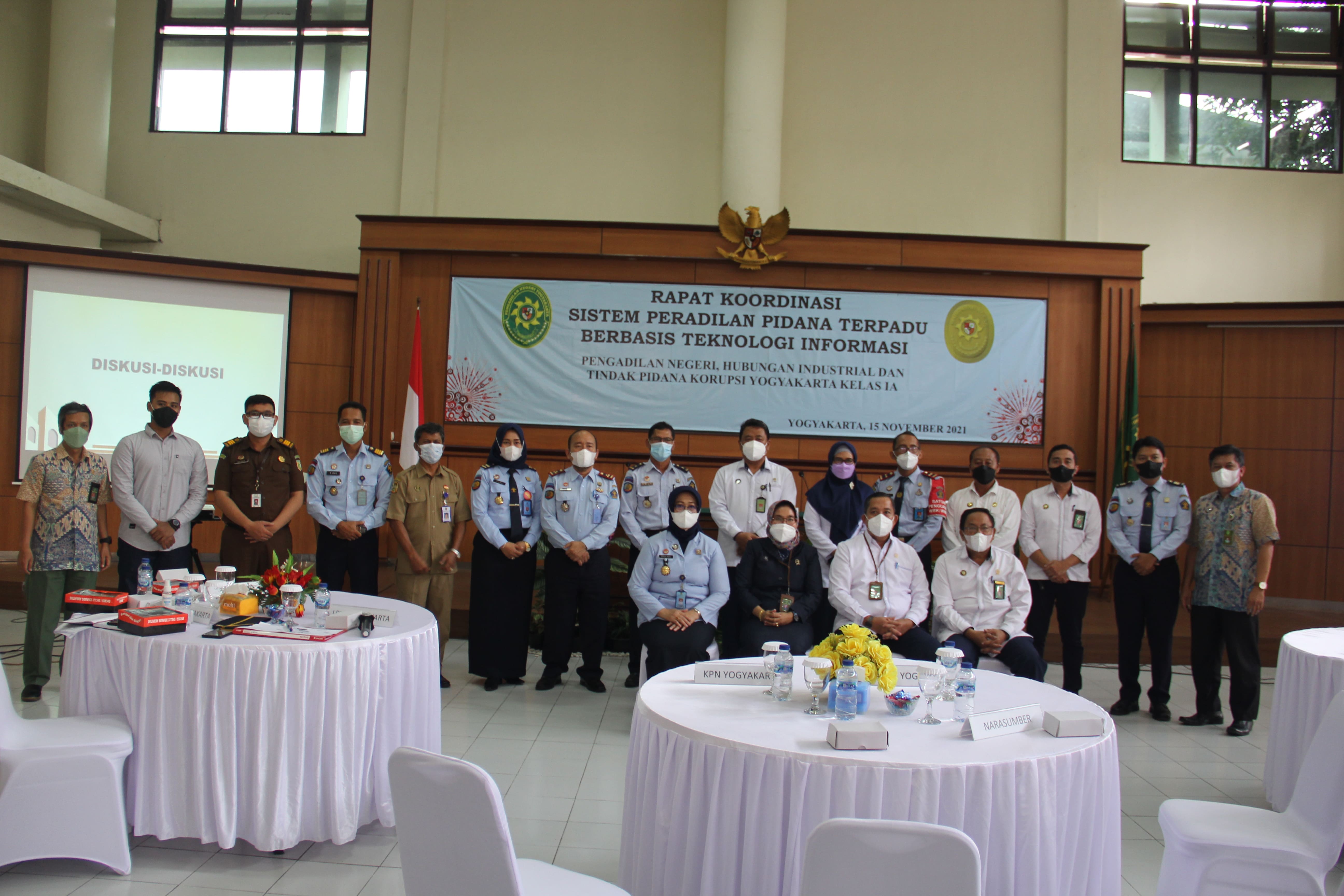 Rapat Koordinasi Sistem Peradilan Pidana Terpadu Berbasis Teknologi Informasi (SPPT-TI)