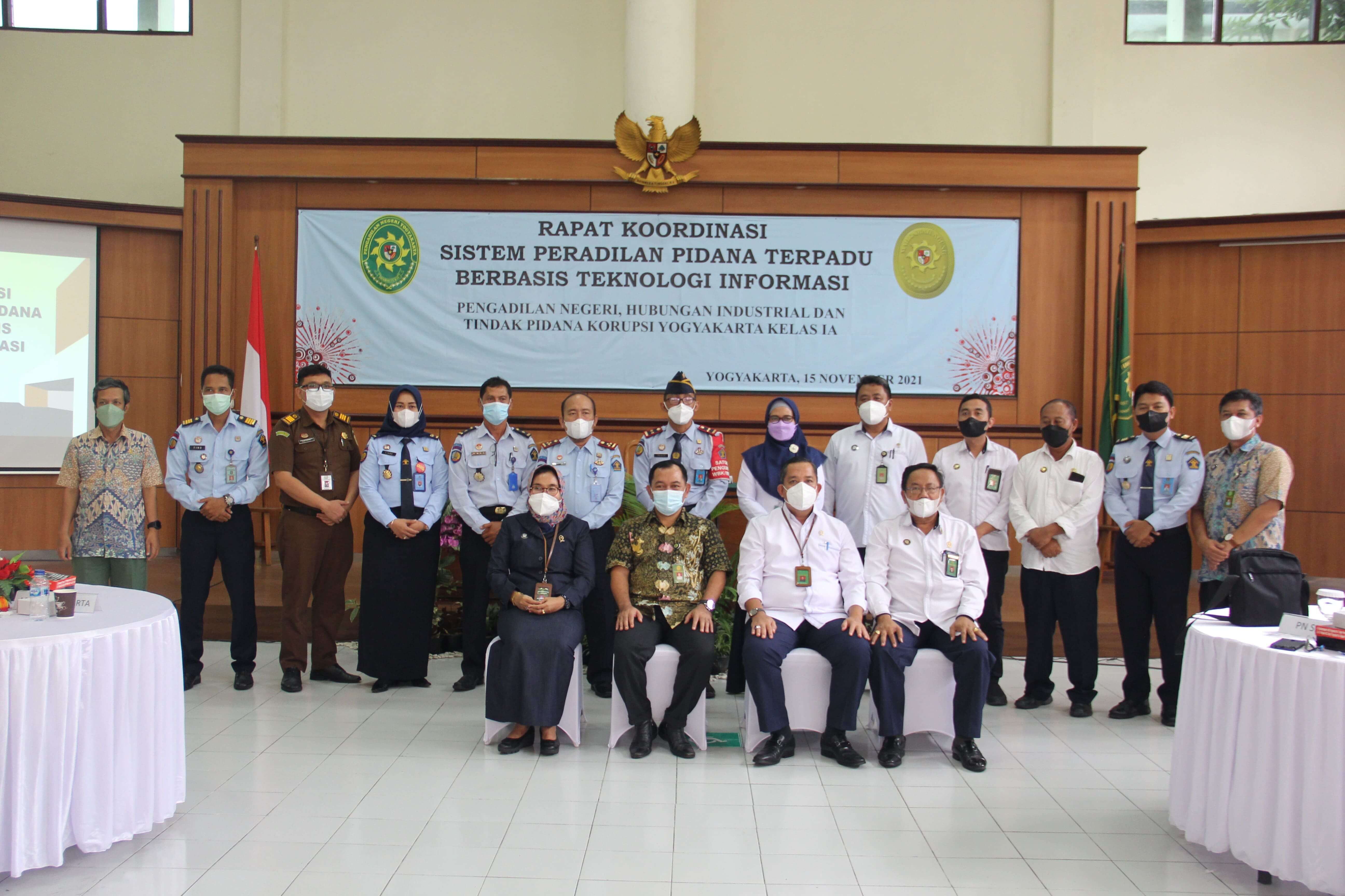 Rapat Koordinasi Sistem Peradilan Pidana Terpadu Berbasis Teknologi Informasi (SPPT-TI)