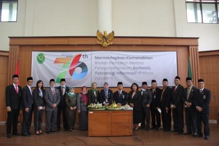 SERBA SERBI PERINGATAN HARI ULANG TAHUN MAHKAMAH AGUNG RI KE 76