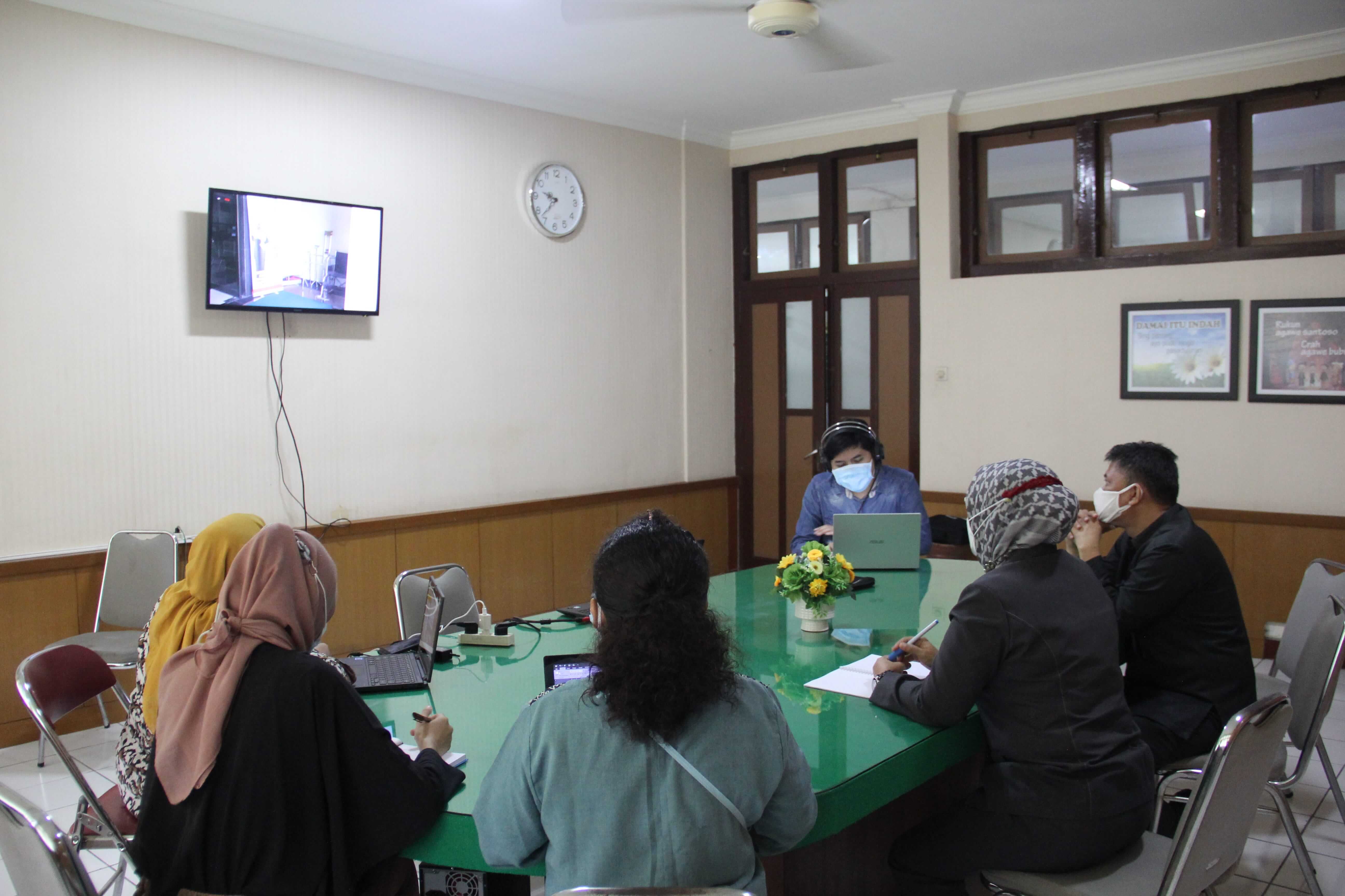 Rapat Koordinasi dengan Yayasan SAPDA