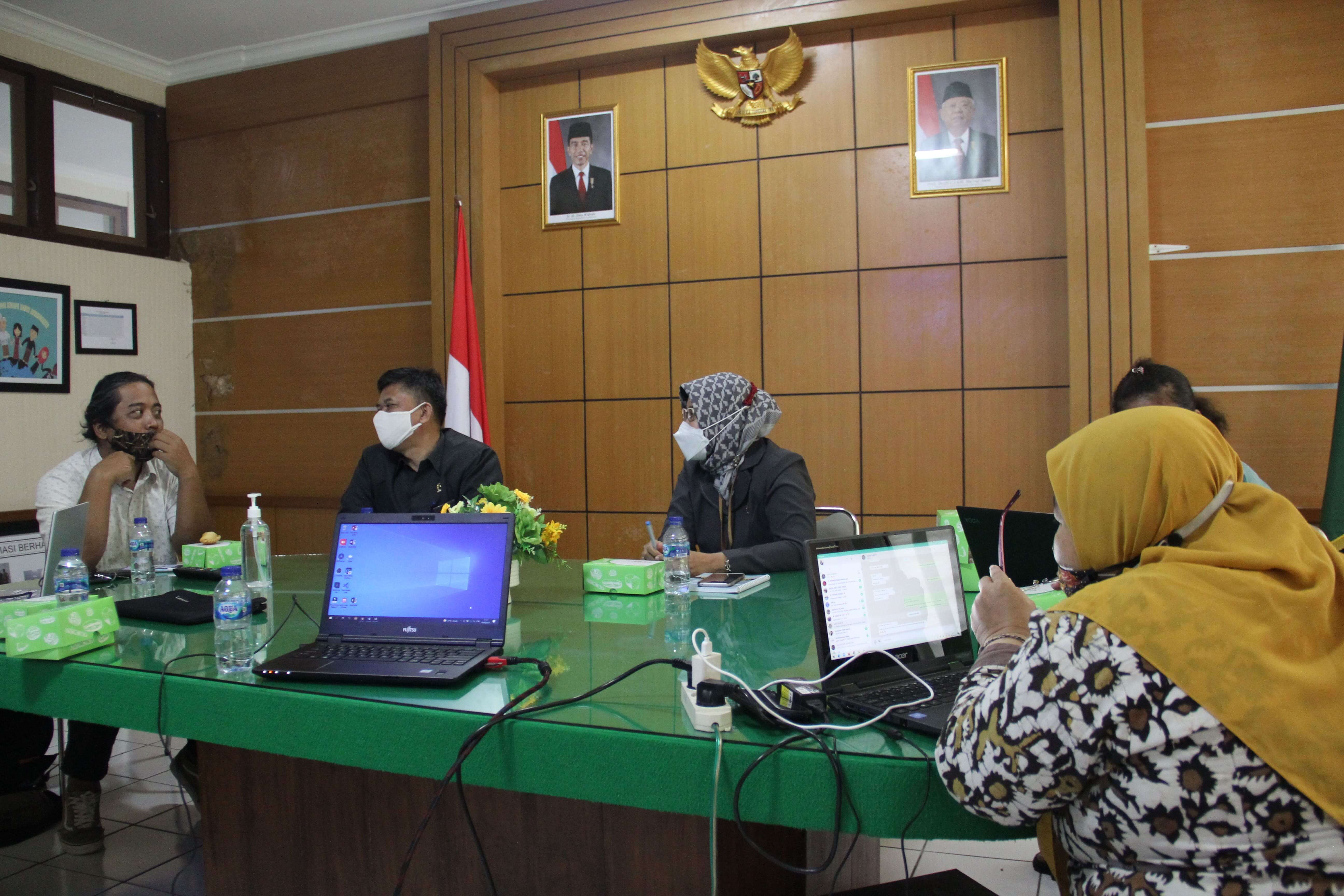Rapat Koordinasi dengan Yayasan SAPDA
