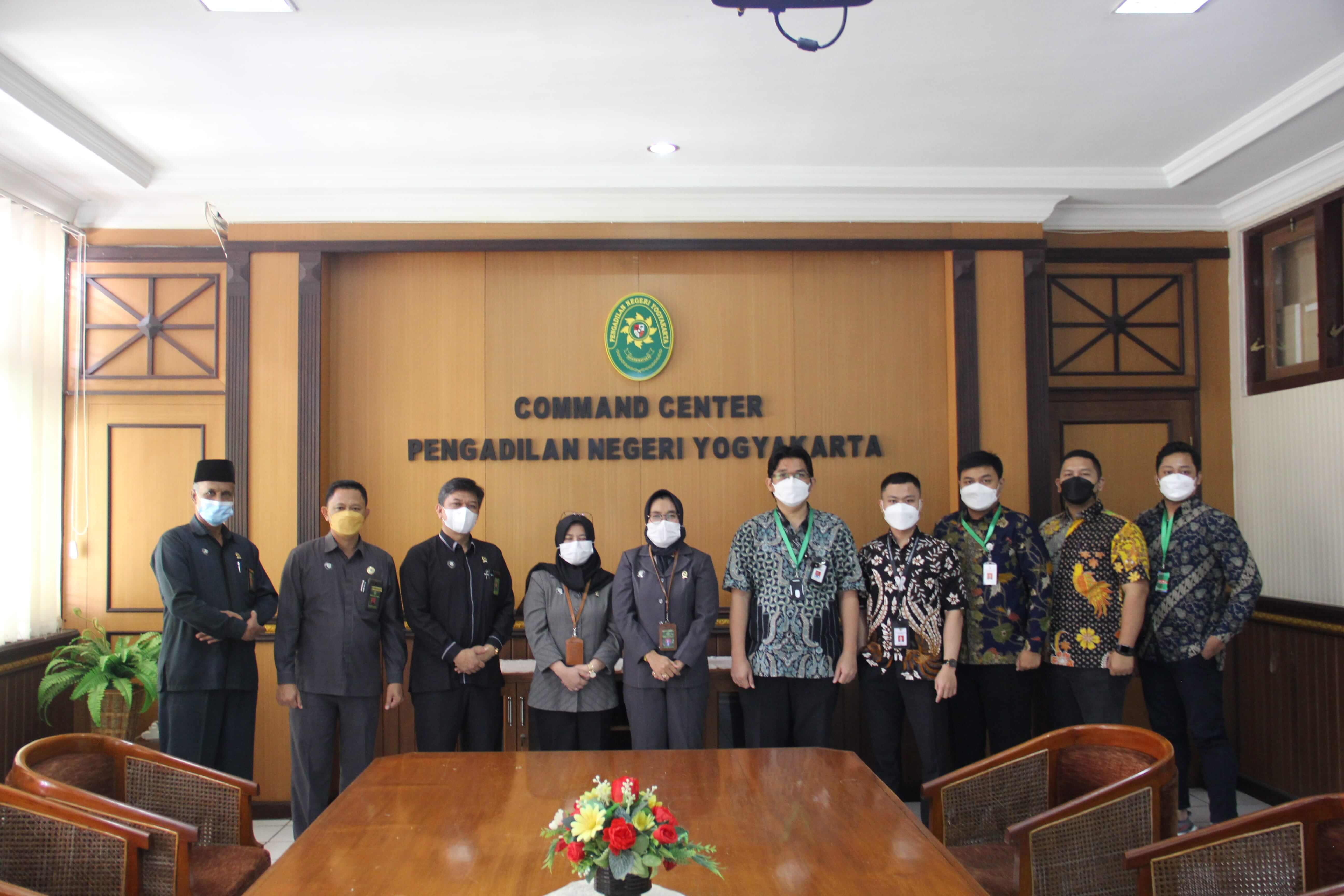 Kunjungan Kerja Kementerian PPN/Bappenas ke Pengadilan Negeri Yogyakarta