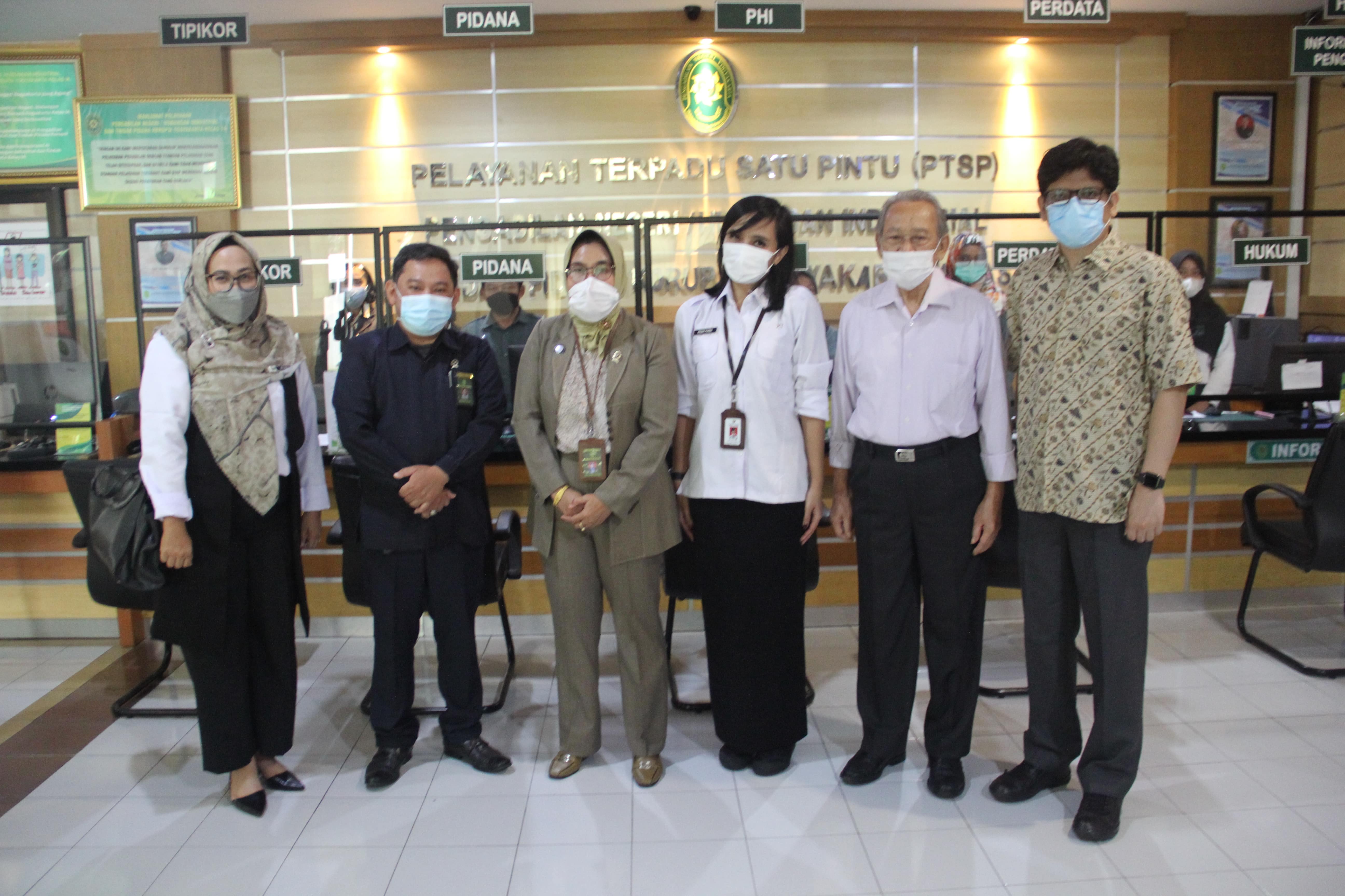 Kunjungan Kerja dari Komisi Yudisial RI ke Pengadilan Negeri Yogyakarta