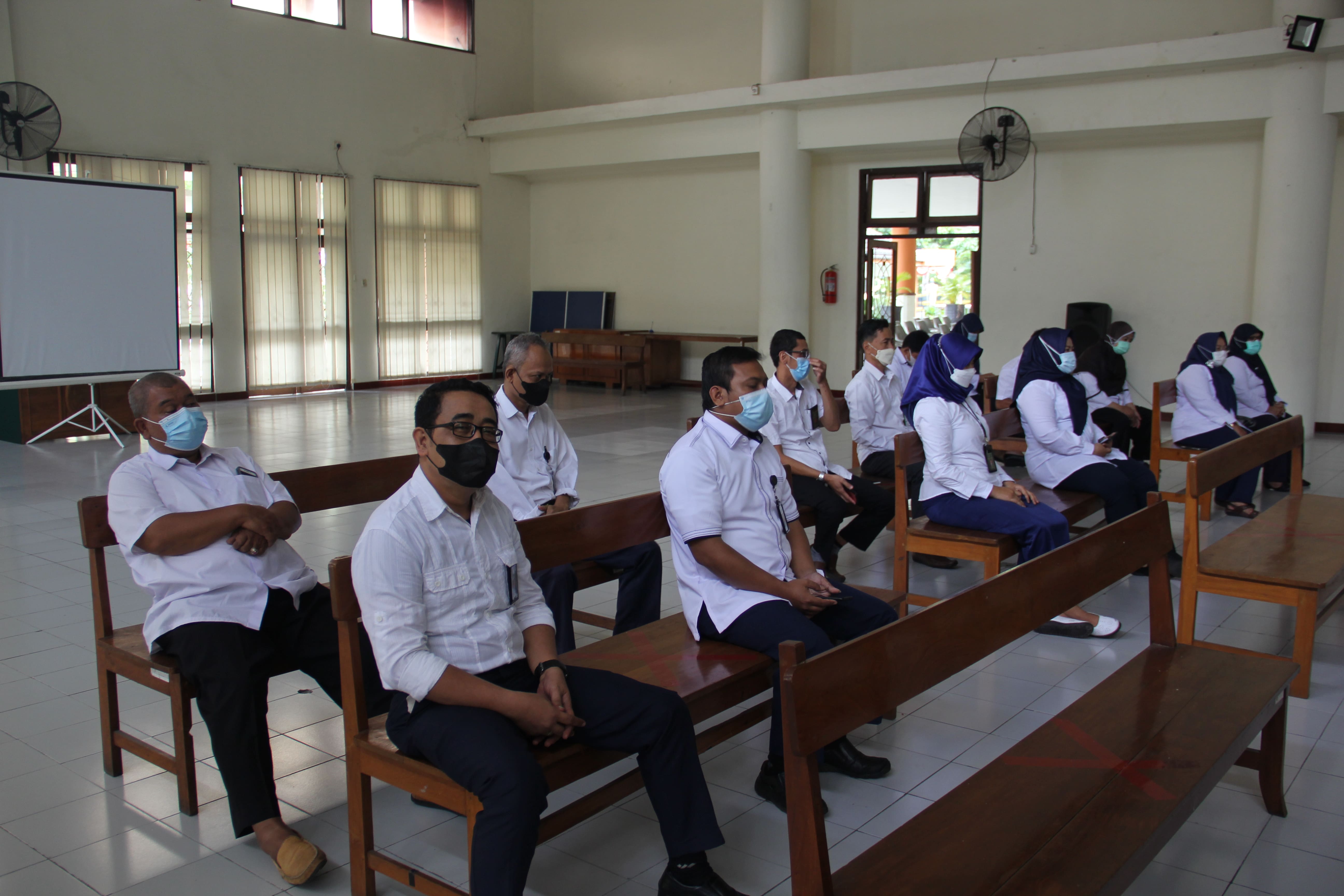 Rapat Monitoring dan Evaluasi tugas Panitera Pengganti, Jurusita dan Jurusita Pengganti Pengadilan Negeri Yogyakarta