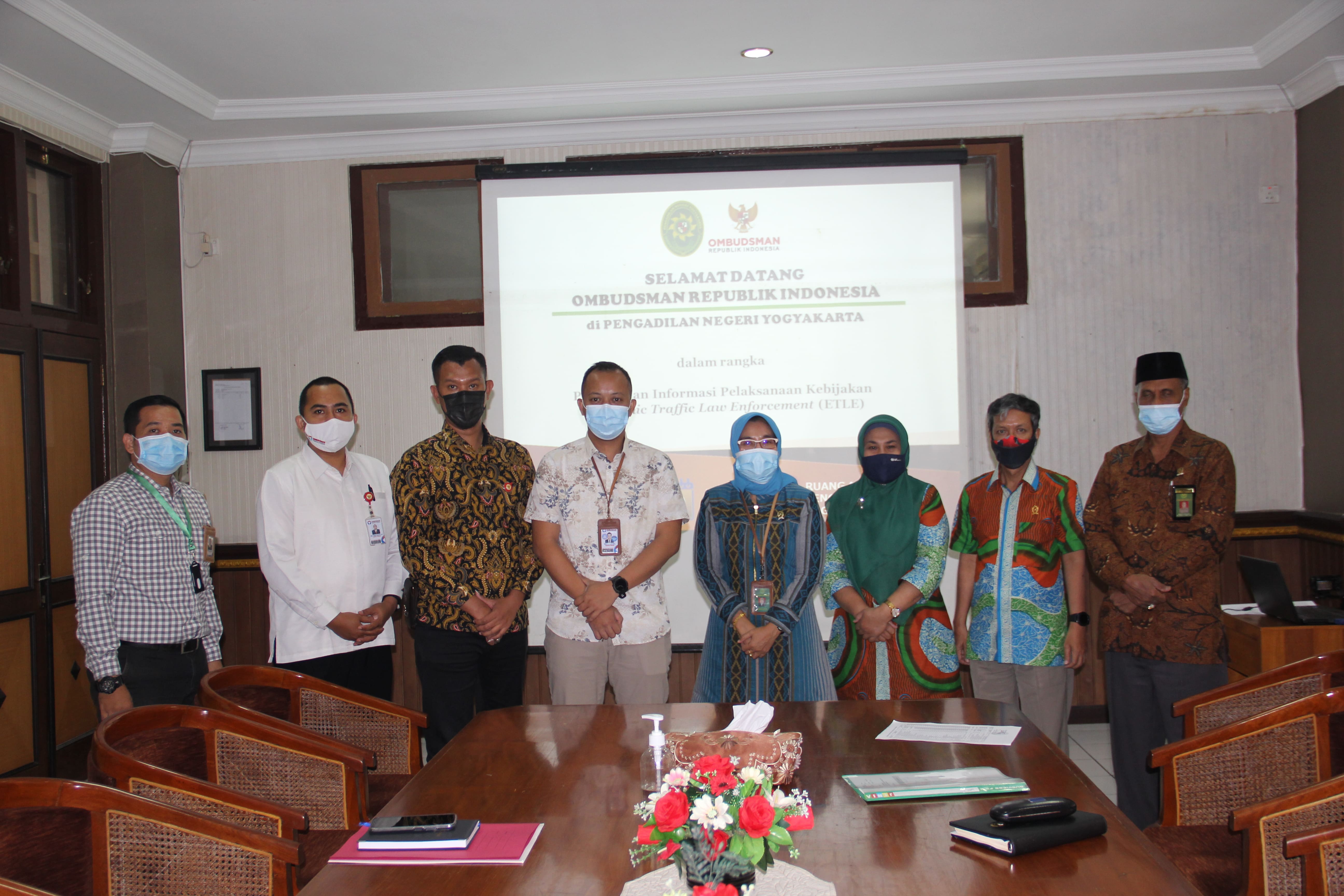 Kunjungan Ombudsman Republik Indonesia ke Pengadilan Negeri Yogyakarta