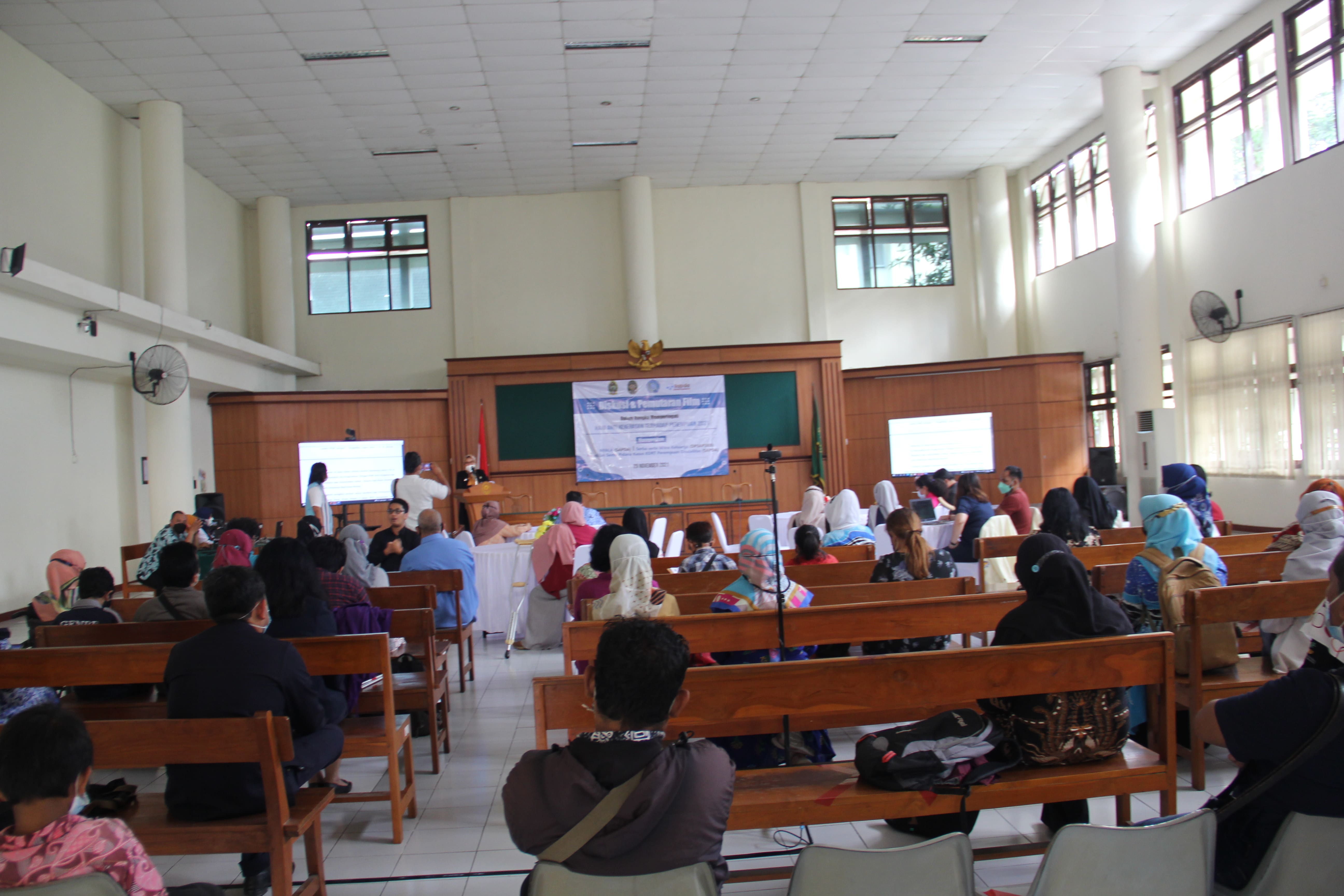 Diskusi dan Pemutaran Film Bersama SAPDA dan Dinas P3AP2KB Kota Yogyakarta