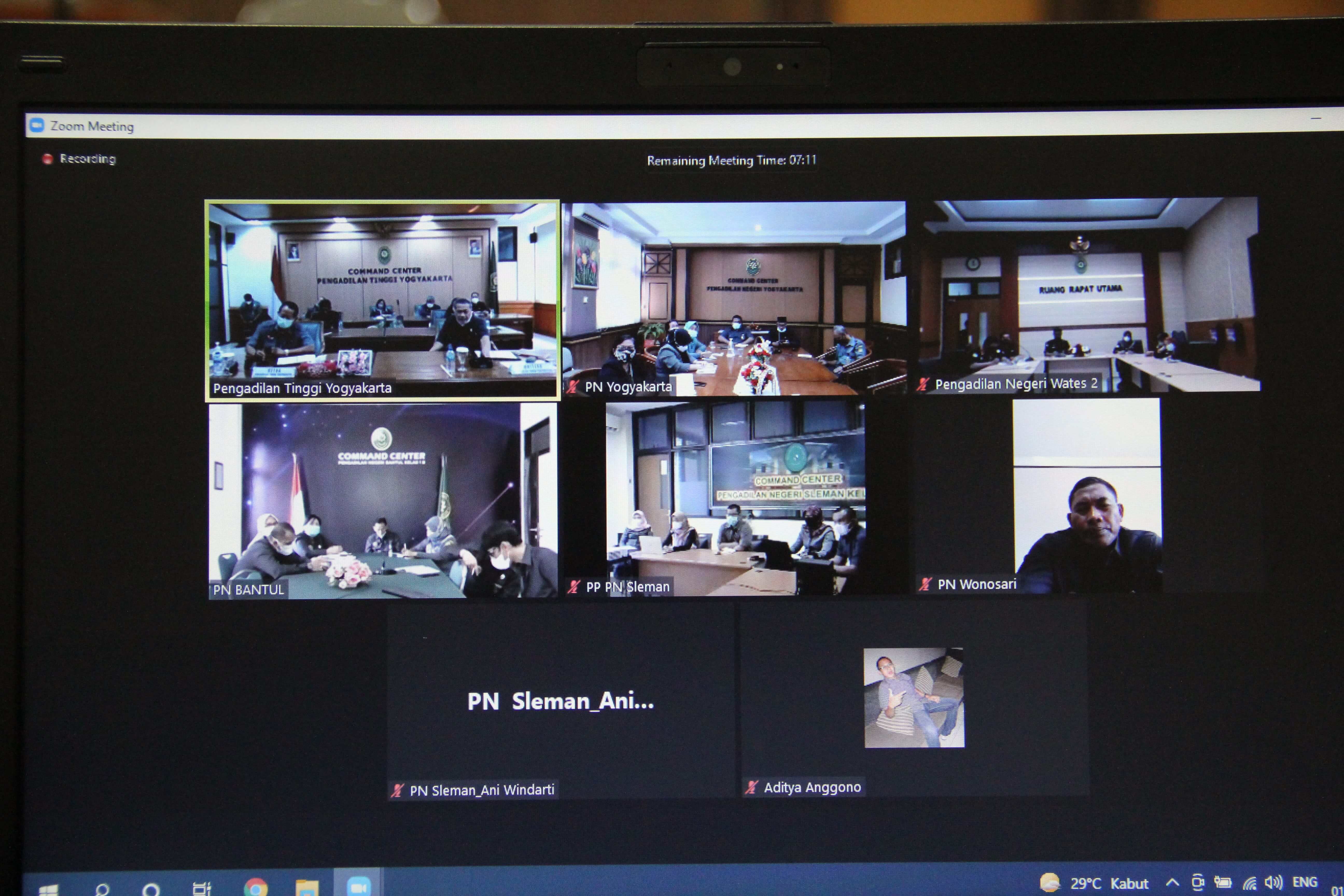 Sosialisasi Bidang Kepaniteraan Se Wilayah Hukum Pengadilan Tinggi Yogyakarta Sosialisasi Bidang Kepaniteraan Se Wilayah Hukum Pengadilan Tinggi Yogyakarta