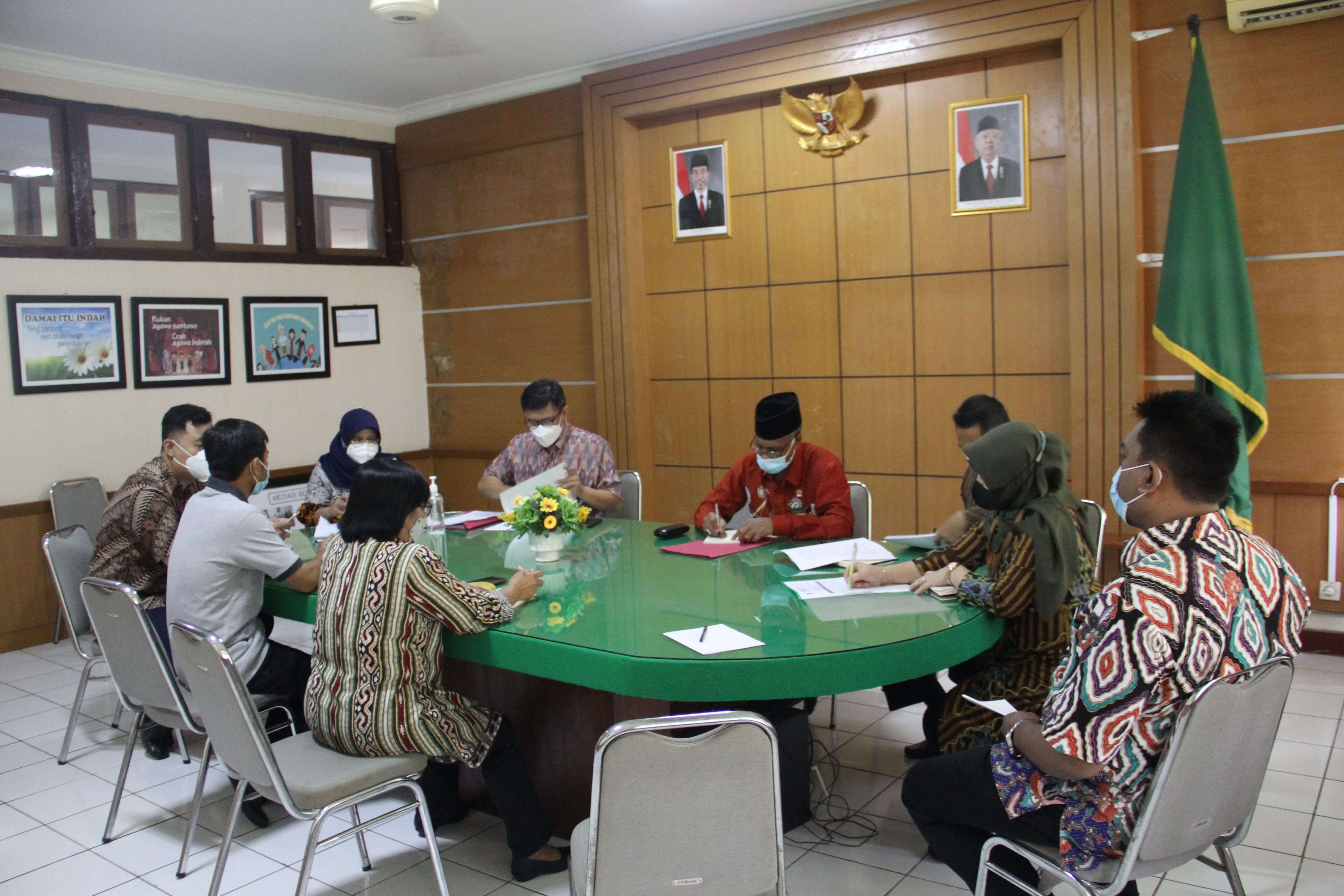 Rapat Koordinasi Sistem Manajemen Anti Penyuapan (SMAP) Pengadilan Negeri Yogyakarta
