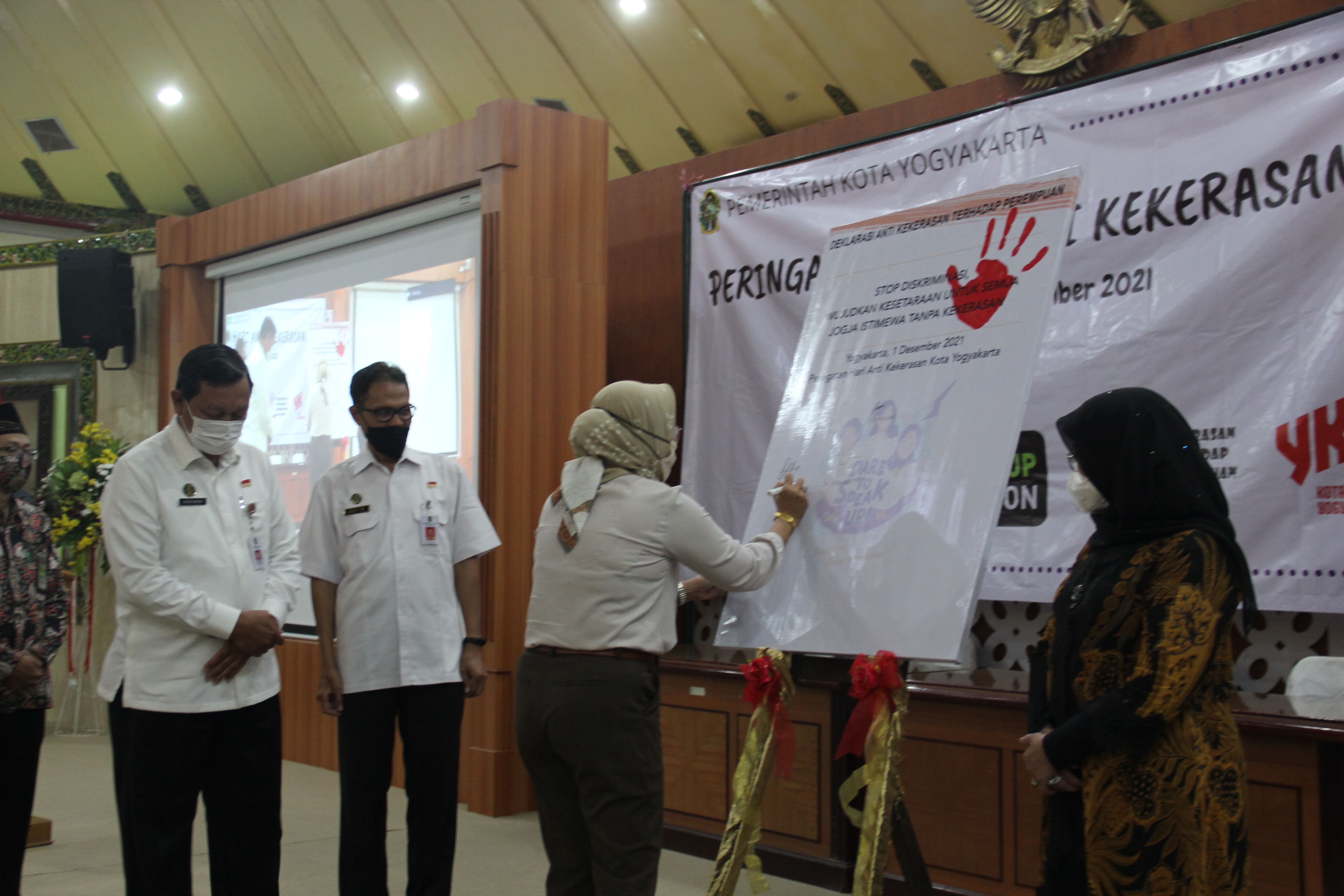 Pengadilan Negeri Yogyakarta Menghadiri Kegiatan Peringatan Hari Anti Kekerasan