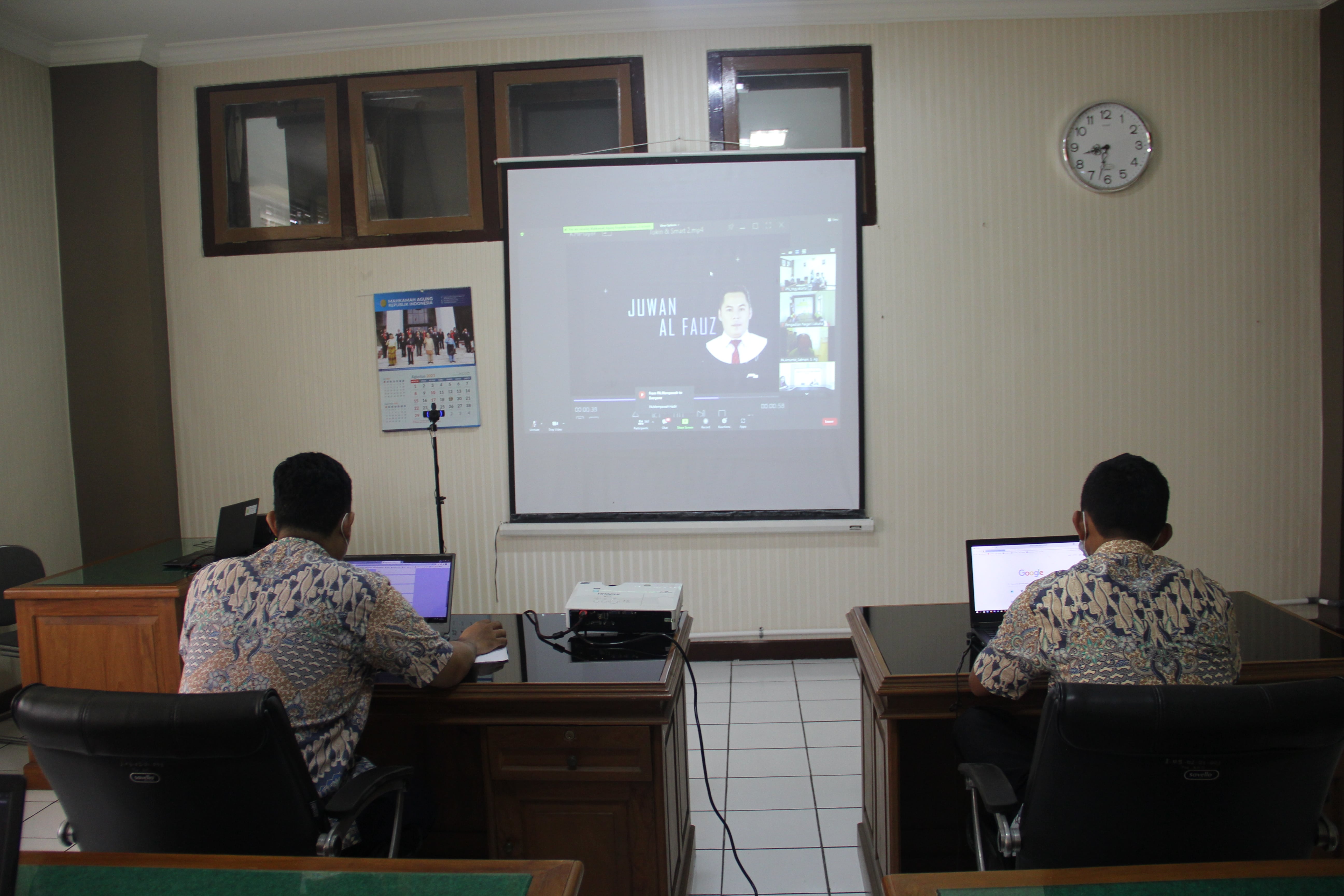 Sosialisasi Pengembalian TUKIN, Laporan Aplikasi SMART dan Pelaksanaan Rekening Virtual Bendahara