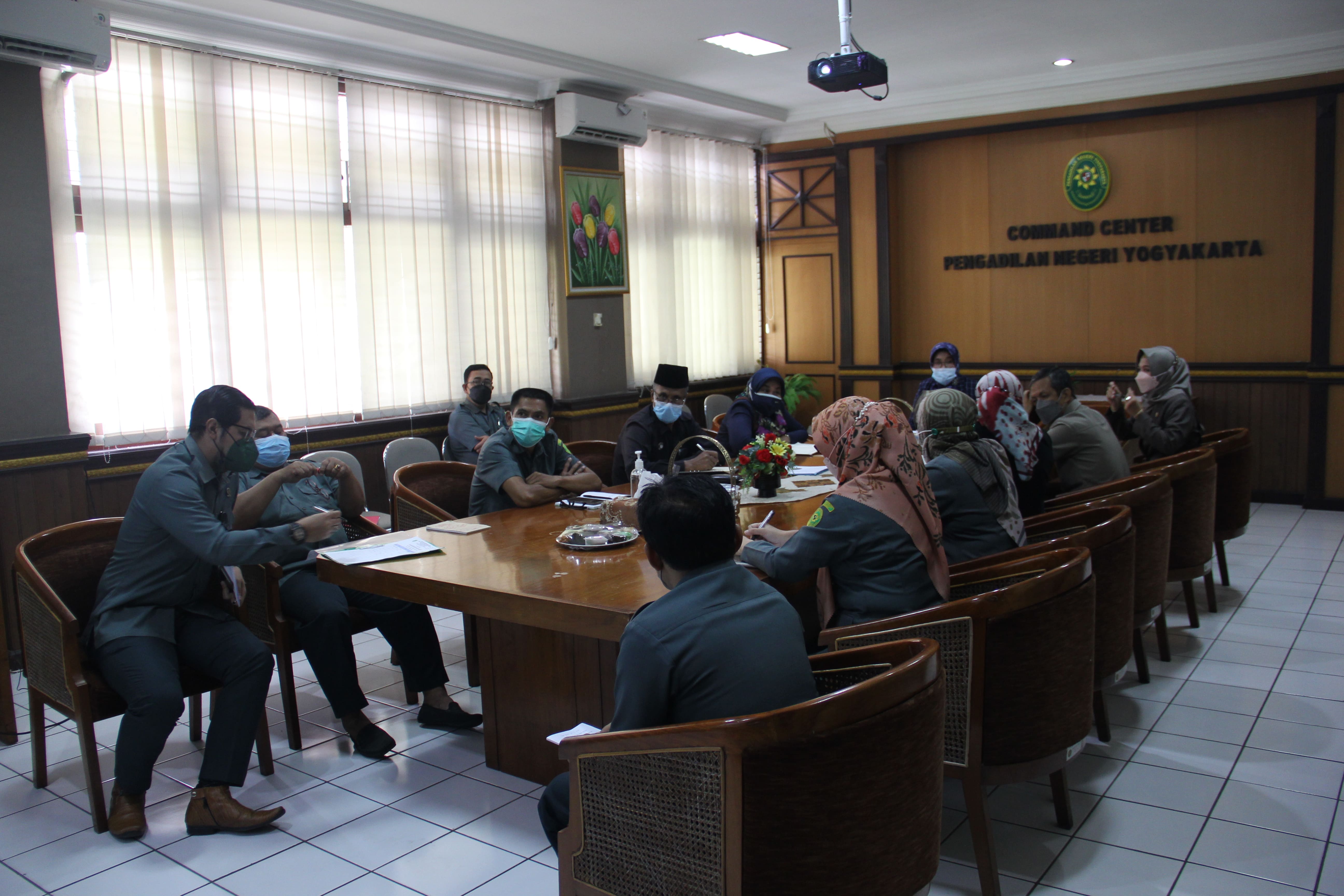 Rapat Pembahasan Eksekusi, Relaas, Delegasi, dan Penyelsaian Panjar Biaya Perkara