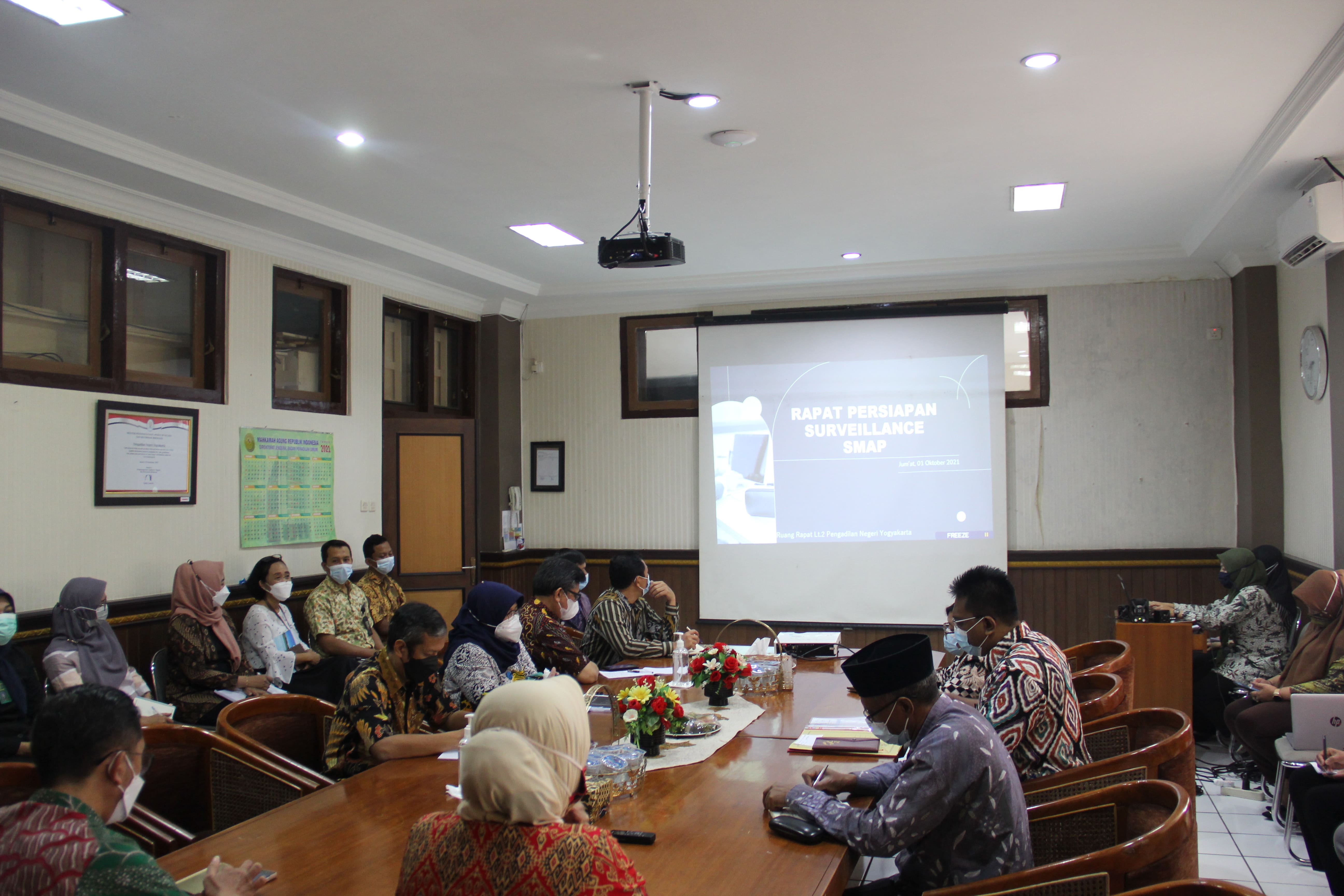 Rapat Persiapan Surveillance Sistem Manajemen Anti Penyuapan (SMAP)