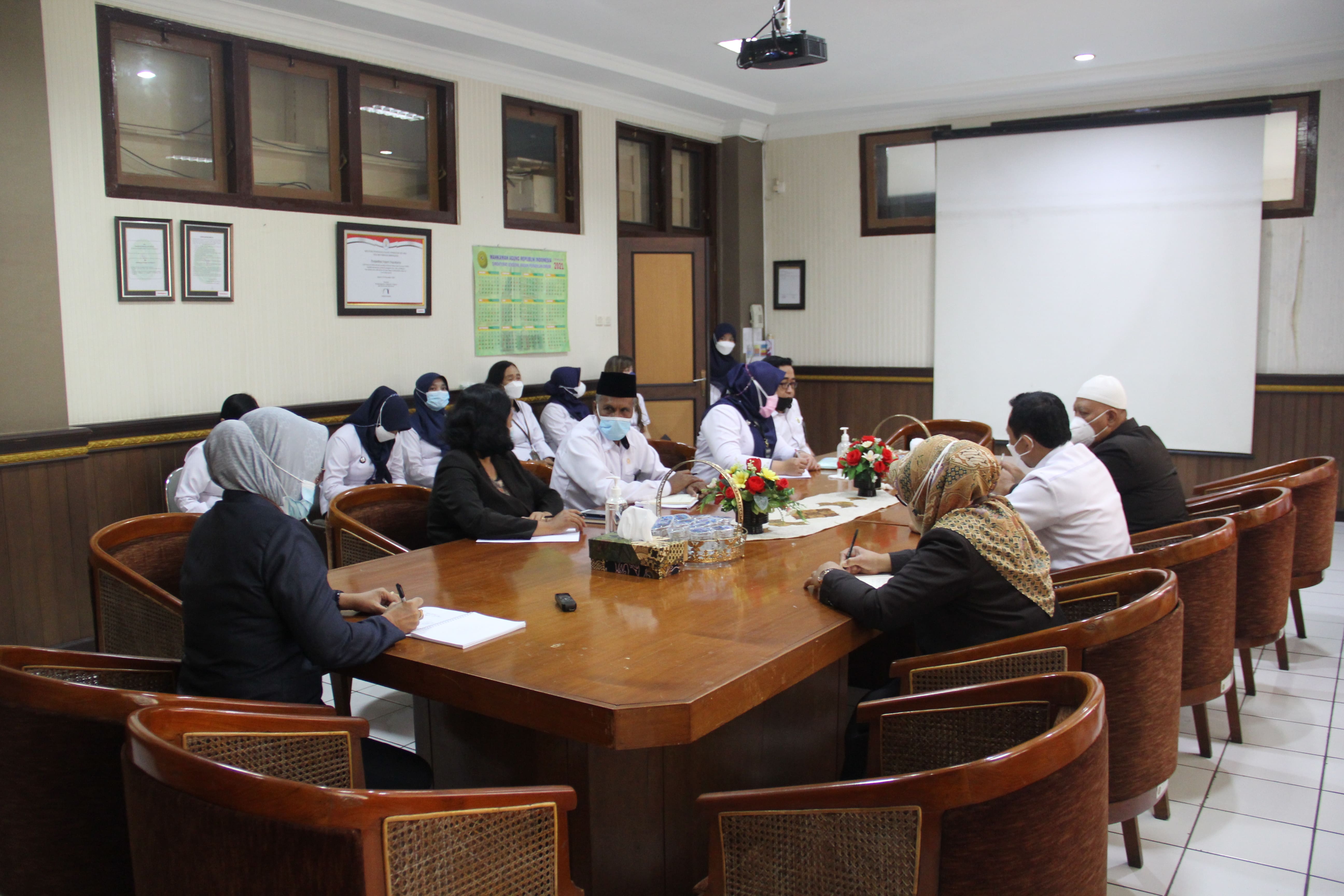 Rapat Persiapan Terakhir Sosialisasi Permasalahan dan Pelaksanaan Eksekusi dan Relaas Panggilan