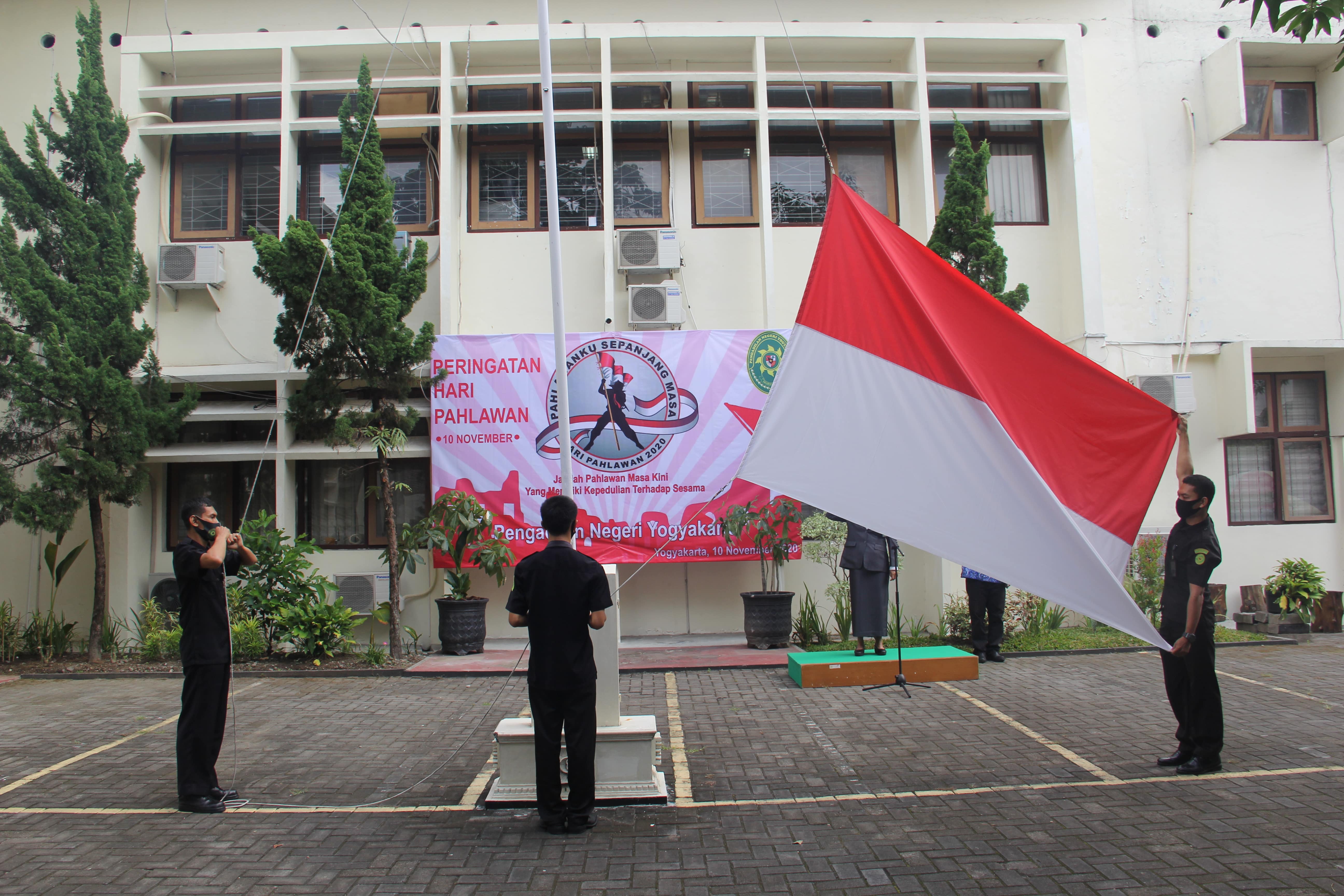Upacara Peringkatan Hari Pahlawan Tahun 2020