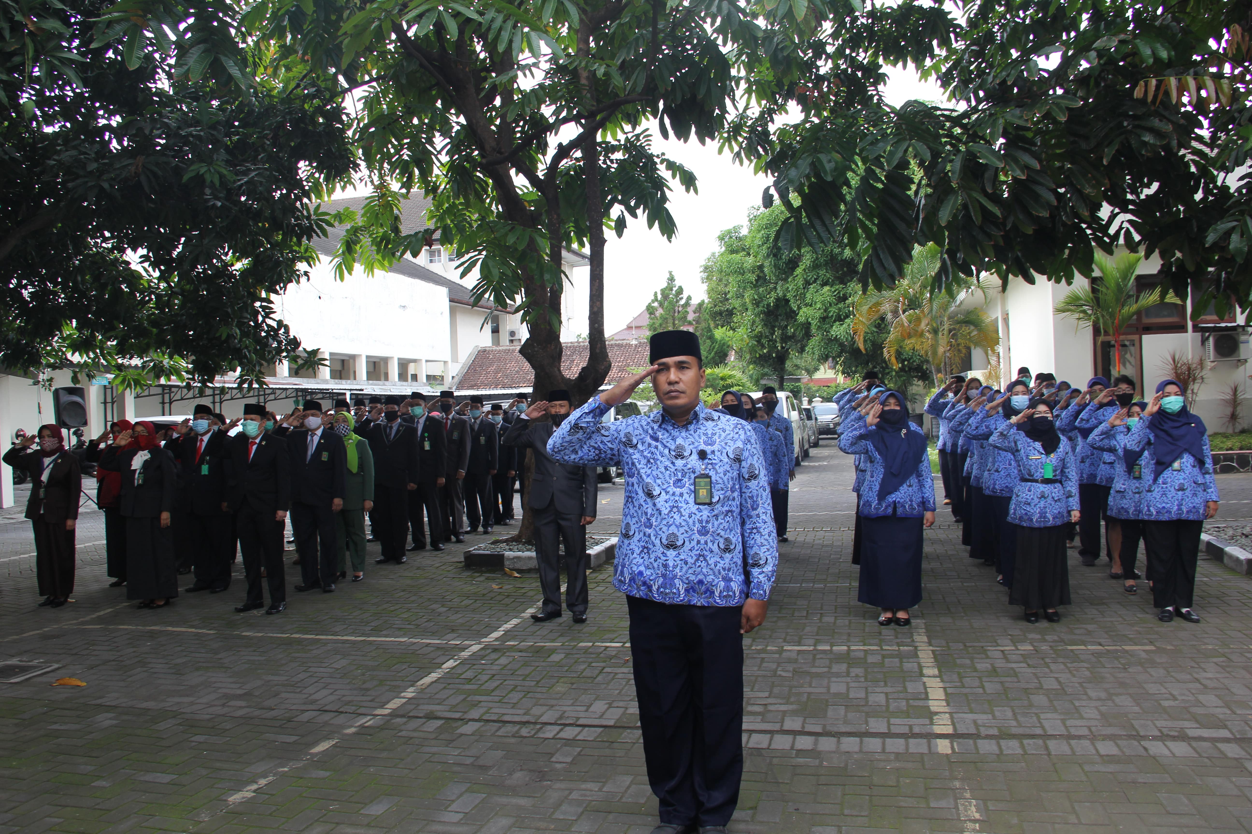 Upacara Peringkatan Hari Pahlawan Tahun 2020