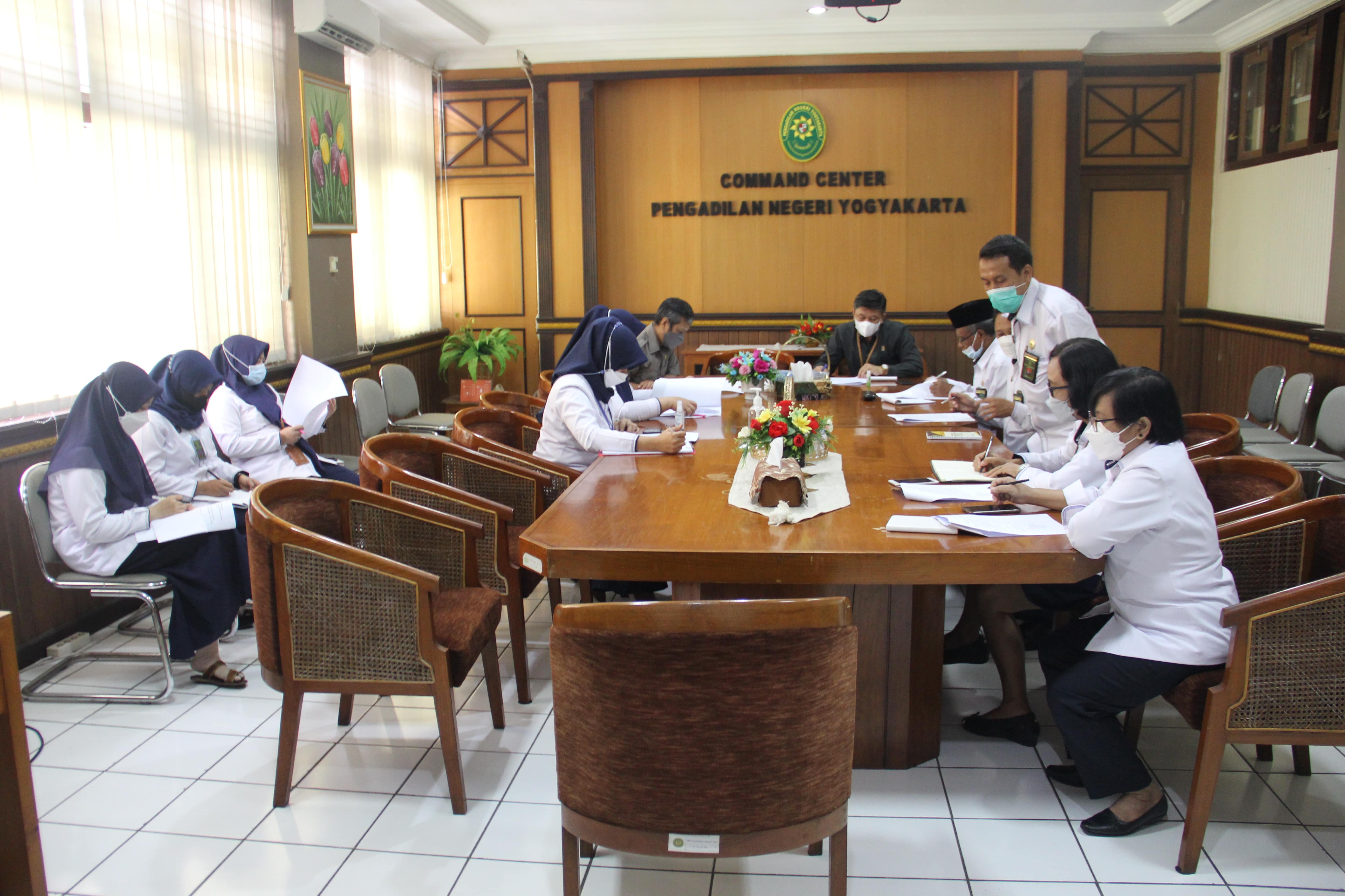 Rapat Koordinasi Penyelesaian Teknis Perkara Berbasis Keadilan Restorative Justice