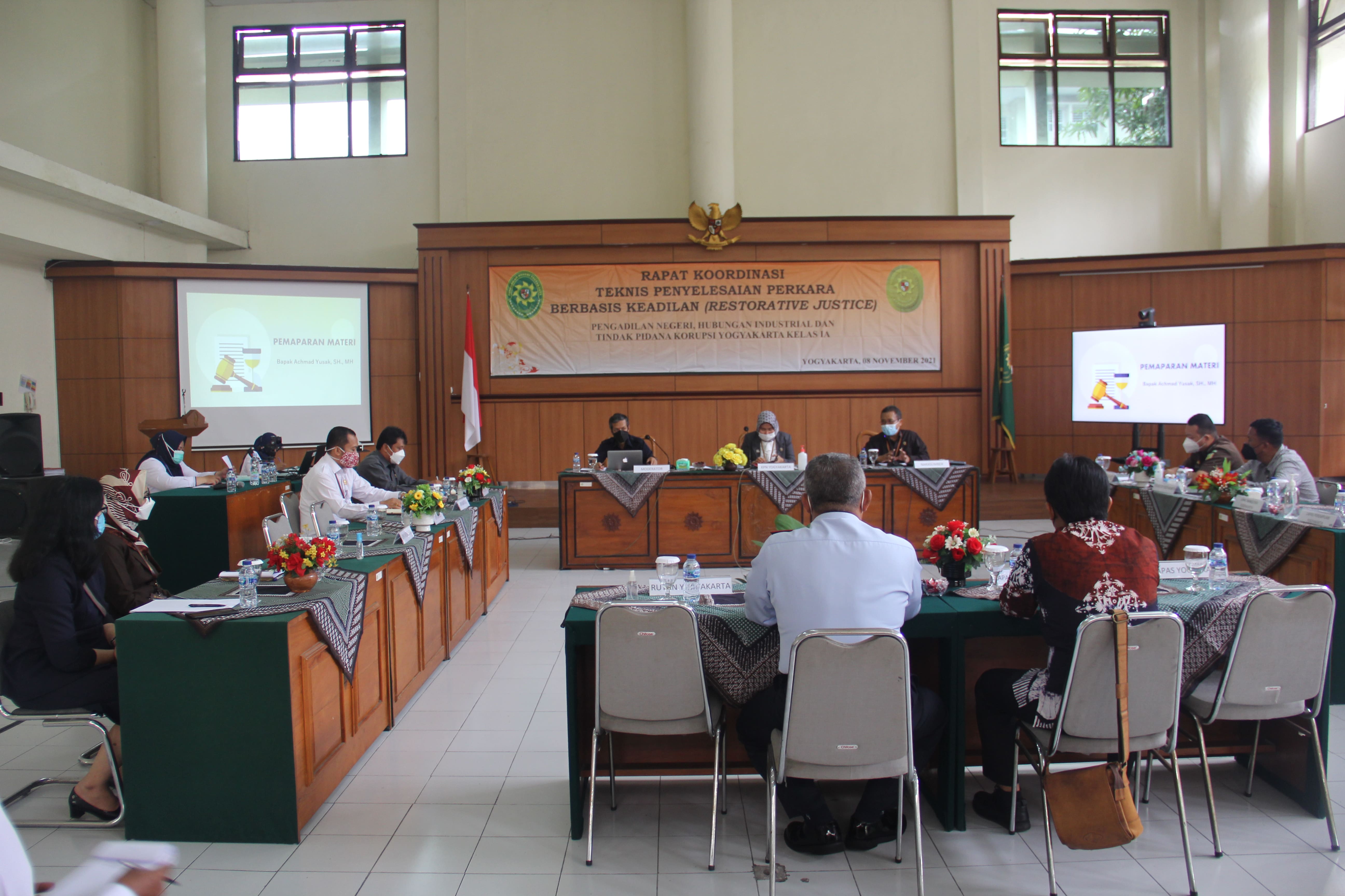 Koordinasi Teknis Penyelesaian Perkara Berbasis Keadilan (Restorative Justice)