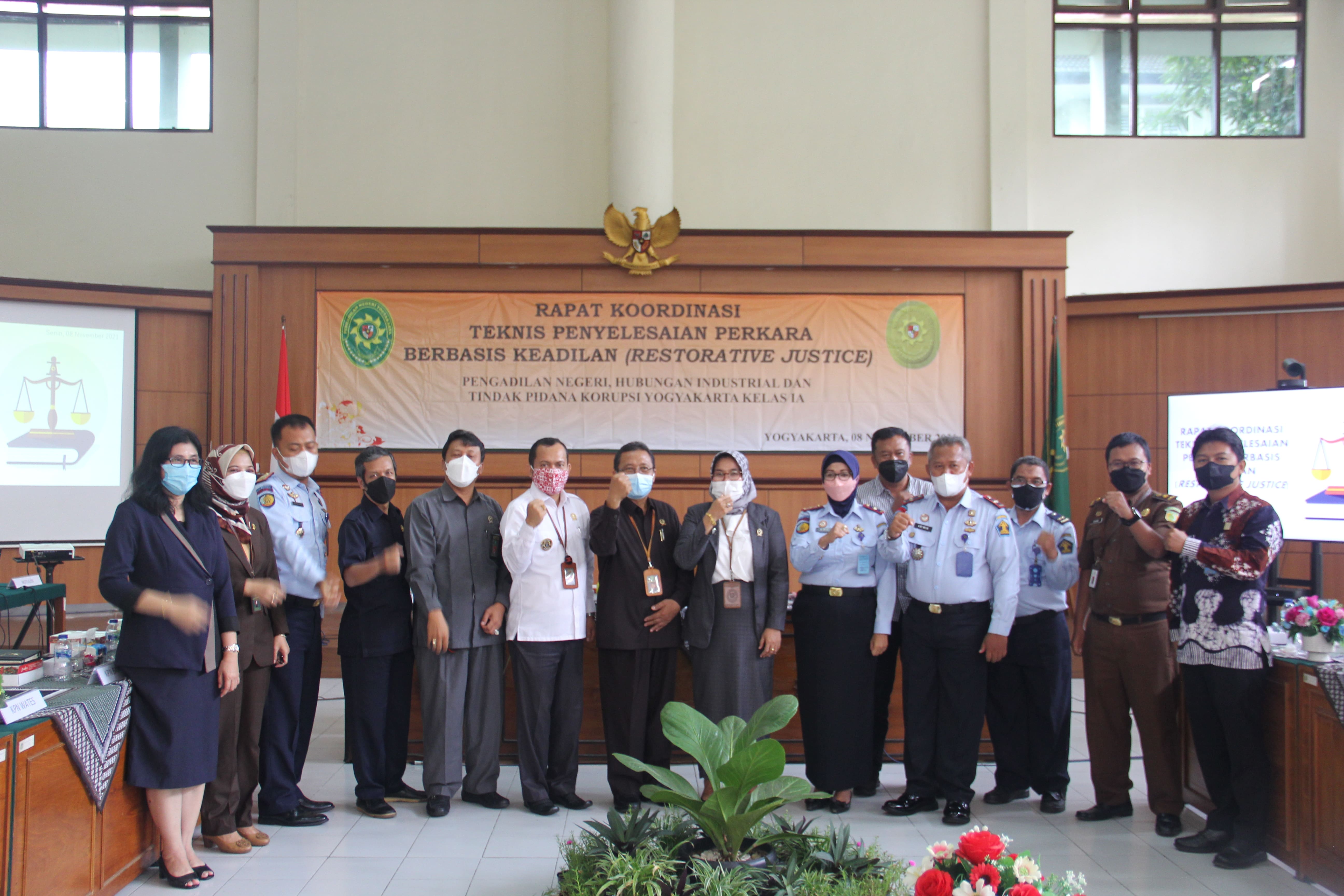 Koordinasi Teknis Penyelesaian Perkara Berbasis Keadilan (Restorative Justice)