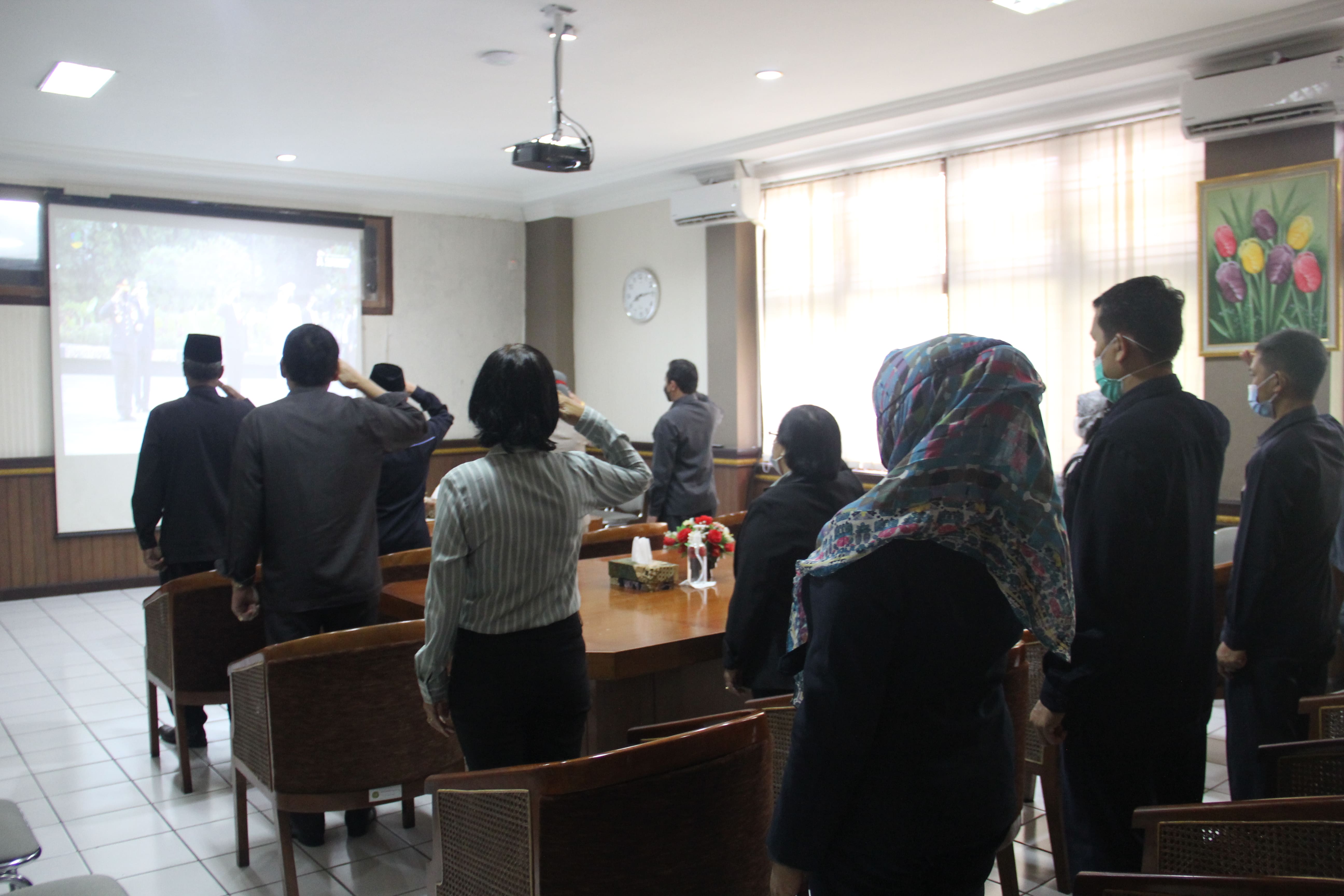 Upacara Peringatan Hari Pahlawan Tahun 2021
