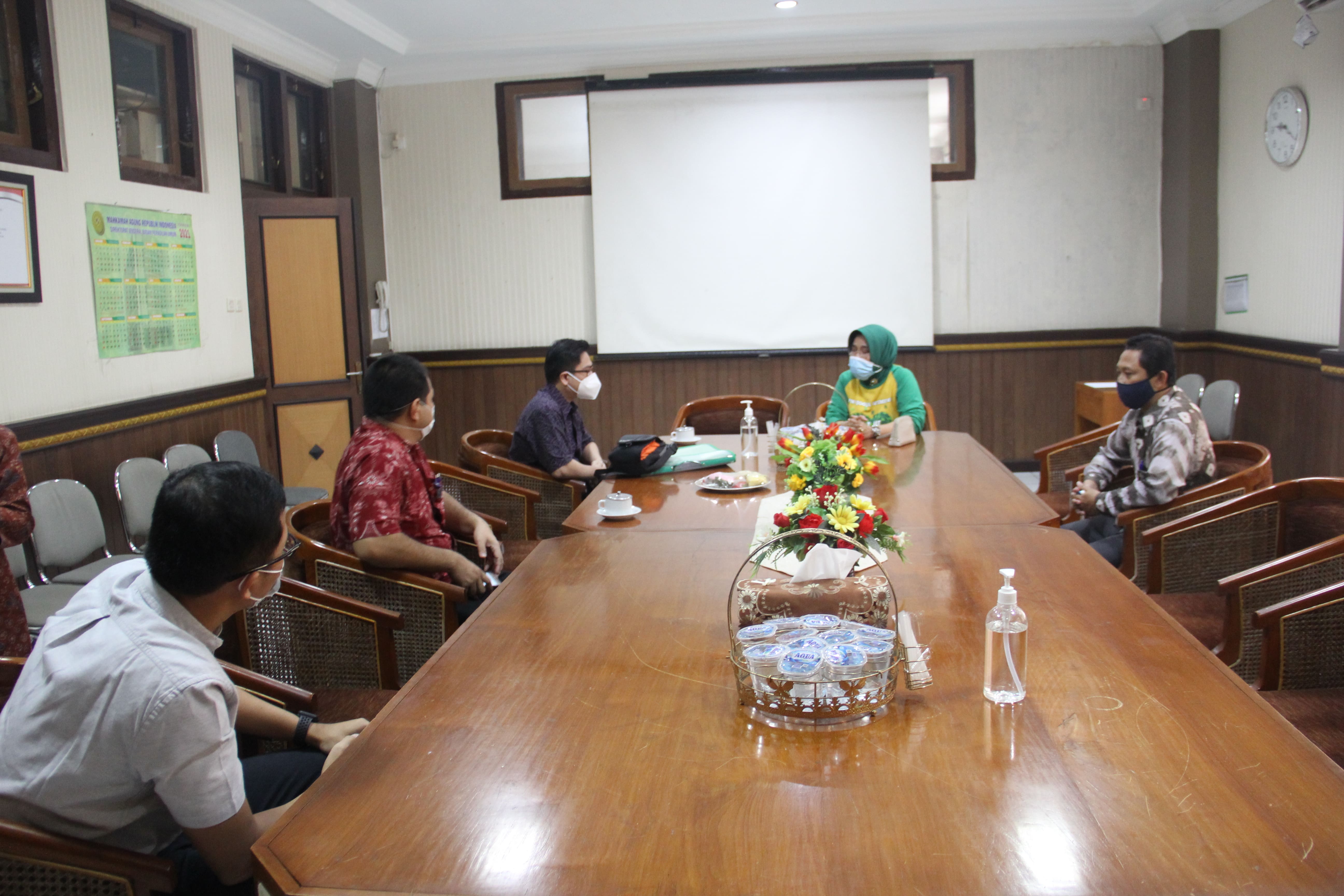 Pemeriksaan Dokumen Pemeriksaan dan Bukti Fisik oleh BPK RI kepada Pengadilan Negeri Yogyakarta