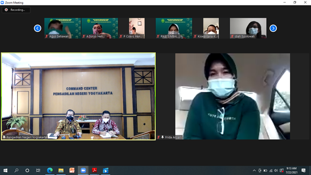 Rapat Sosialisasi Peremajaan Data Pegawai pada SIKEP, SAPK BKN dan SITARA TAPERA