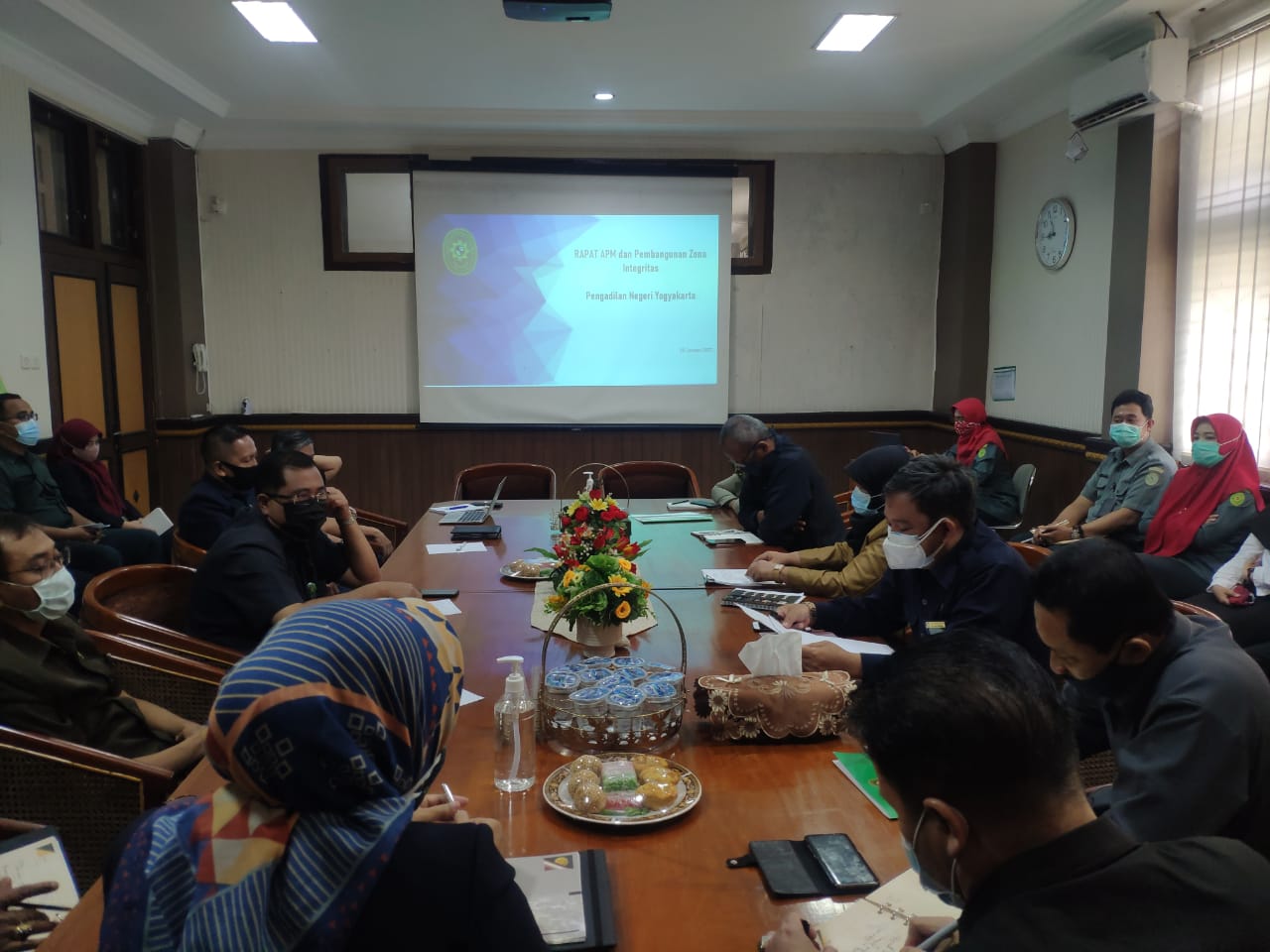 Rapat Akreditasi Penjaminan Mutu (APM) dan Pembangunan Zona Integritas Tahun 2021