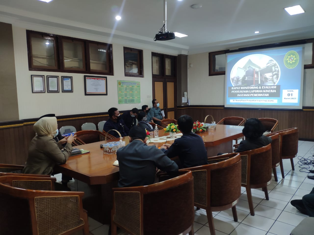 Rapat Monitoring & Evaluasi Penyusunan Laporan Kinerja Instansi Pemerintah