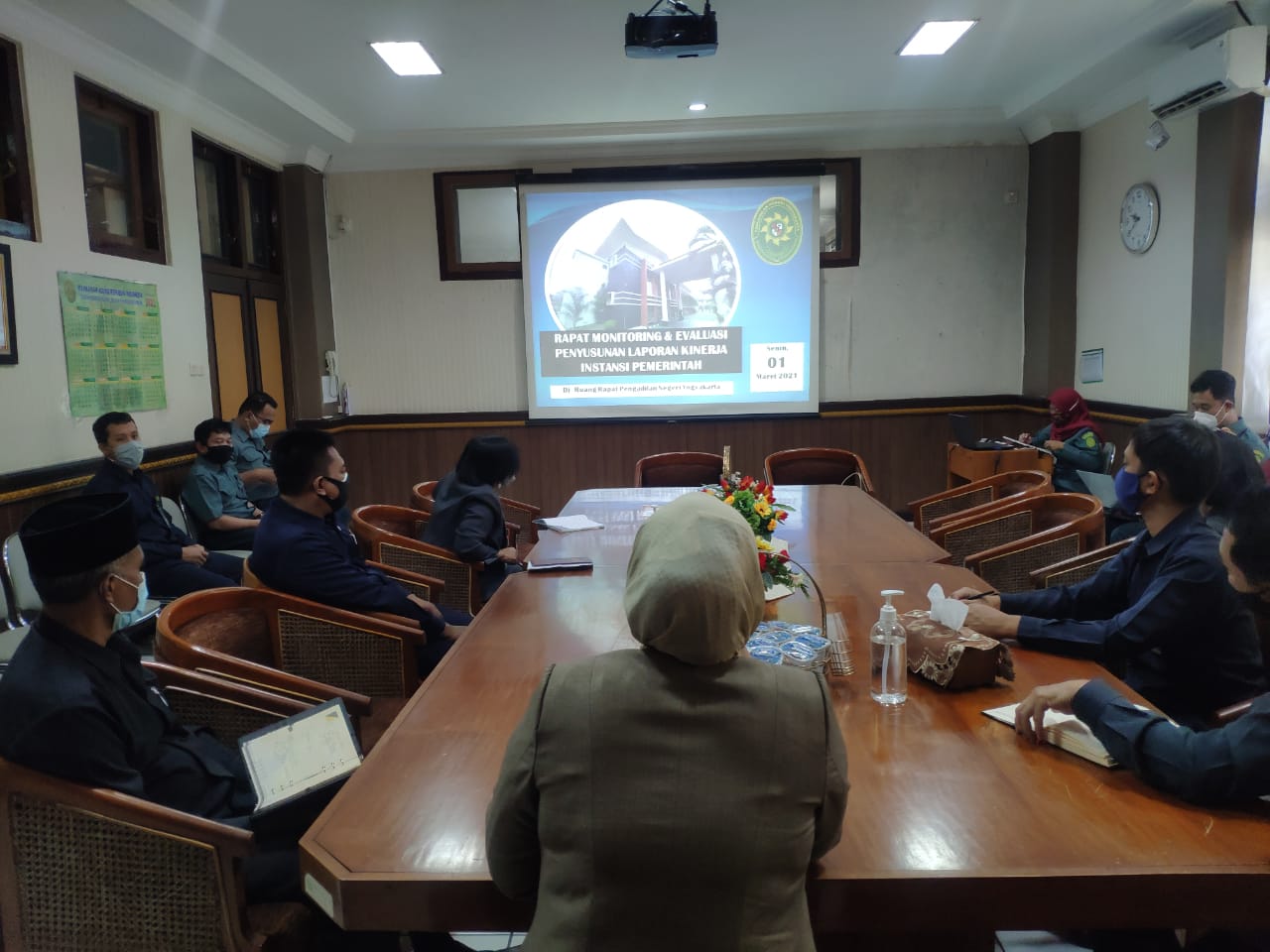 Rapat Monitoring & Evaluasi Penyusunan Laporan Kinerja Instansi Pemerintah