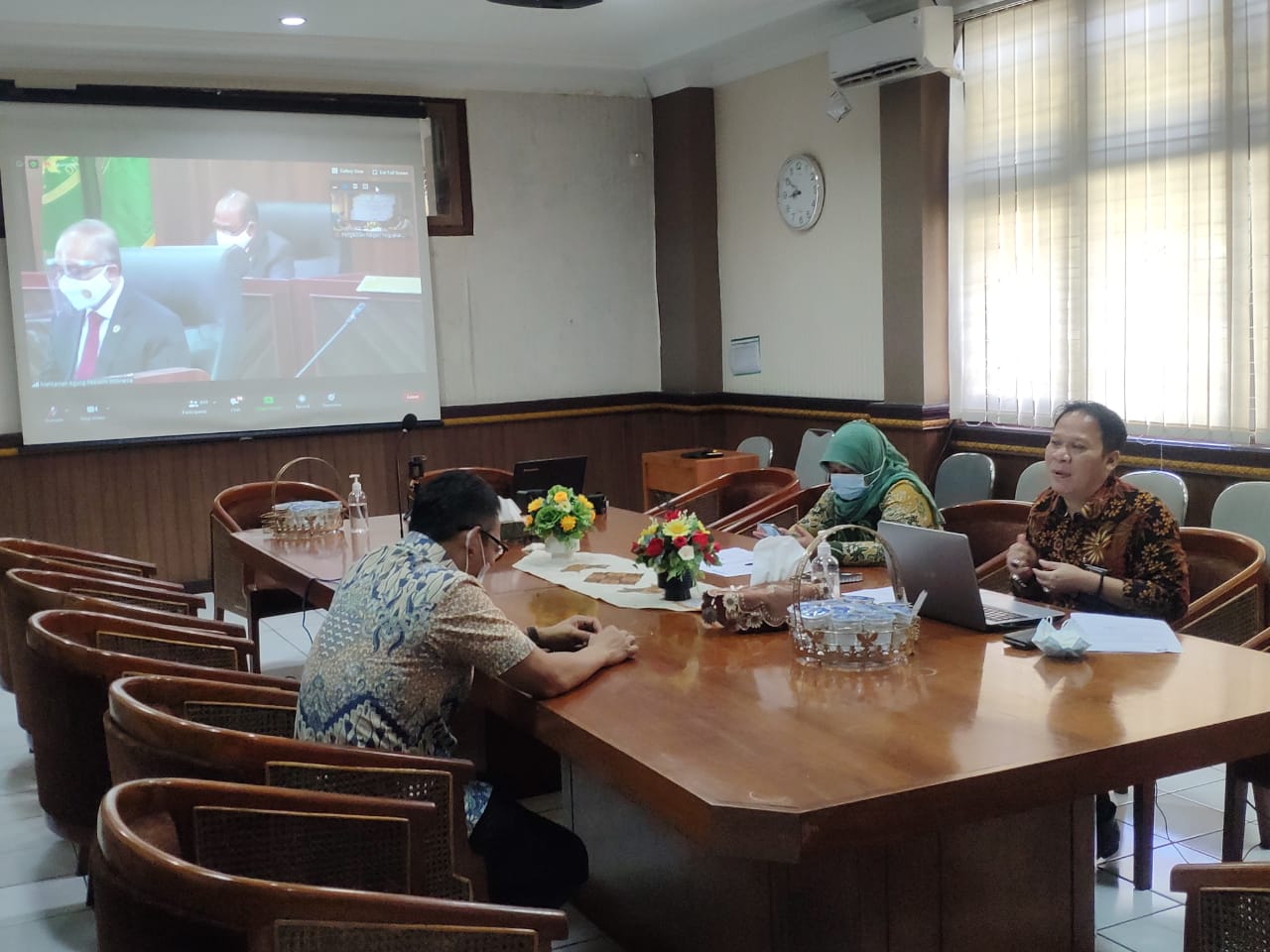 Pengurus IKAHI Cabang Pengadilan Negeri Yogyakarta Mengikuti Kegiatan Peringatan HUT IKAHI ke-68
