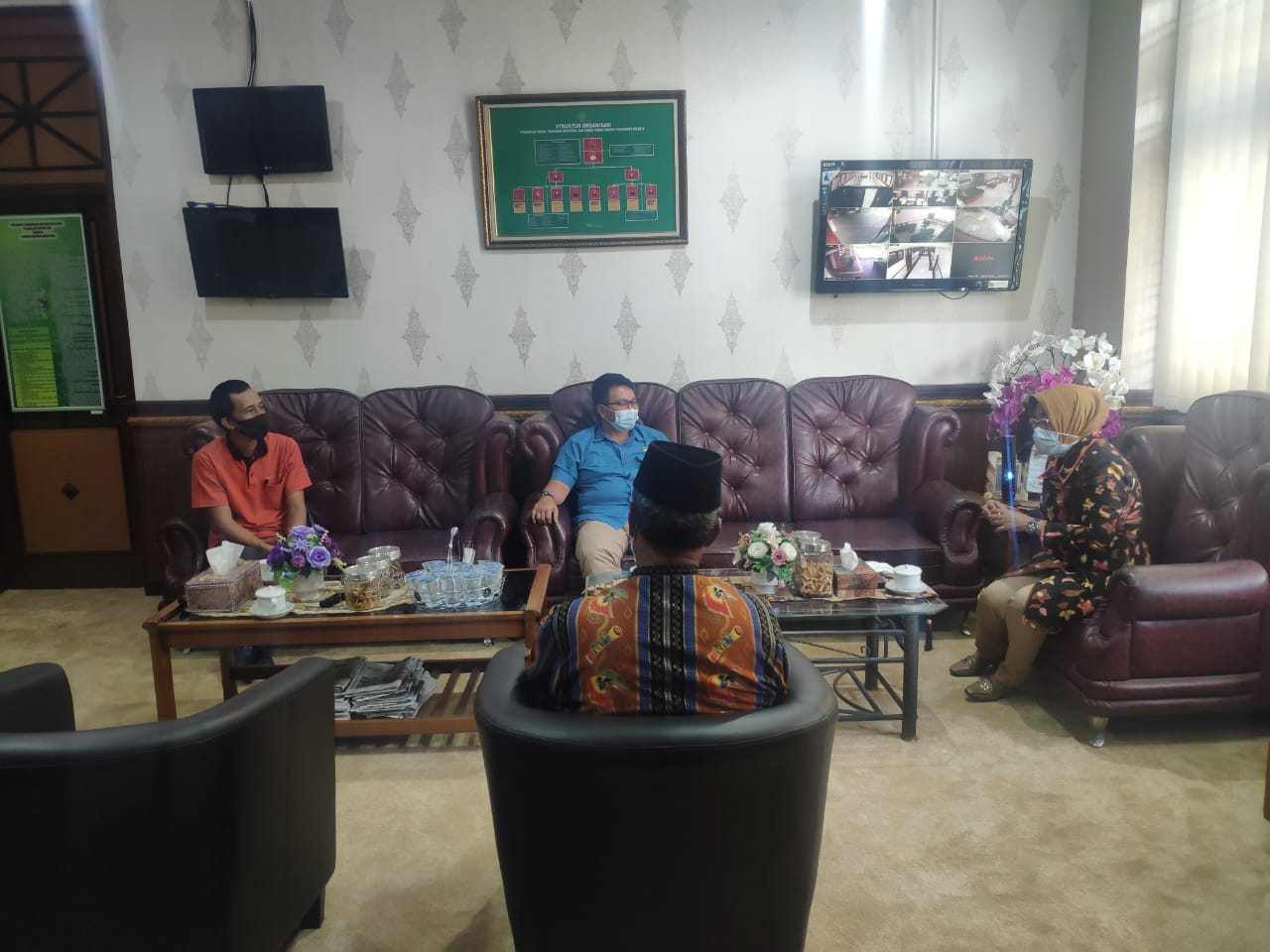 Kunjungan Silaturahmi Kepala Kantor Pertahanan Kota Yogyakarta ke Pengadilan Negeri Yogyakarta