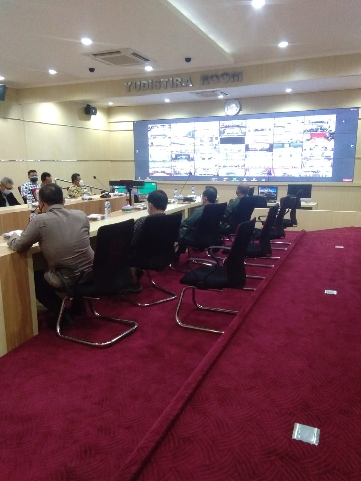 Rapat Koordinasi Evaluasi PPKM Jawa Bali Periode 31 Agustus-6 September 2021