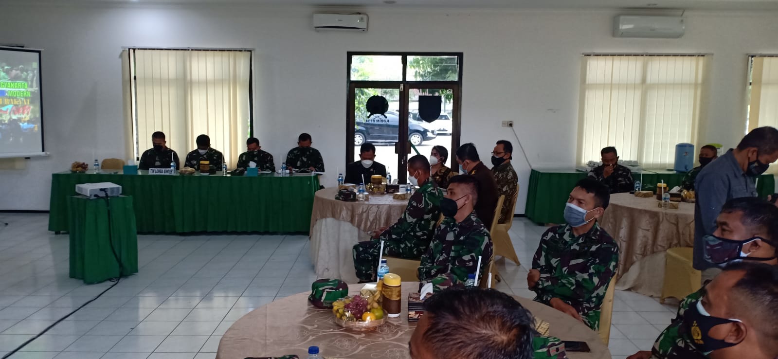 Hakim Pengadilan Negeri Yogyakarta  Mengikuti Kegiatan Persiapan Lomba Binter tingkat Pusat TA 2021