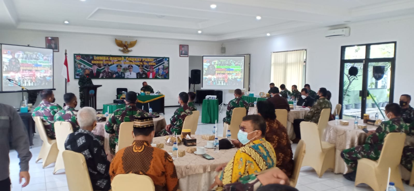 Hakim Pengadilan Negeri Yogyakarta Mengikuti Kegiatan Persiapan Lomba Binter tingkat Pusat TA 2021