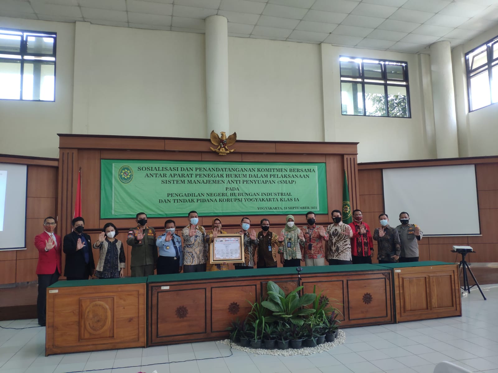 Sosialisasi dan Implementasi Sistem Manajemen Anti Penyuapan (SMAP) ISO 37001:2016