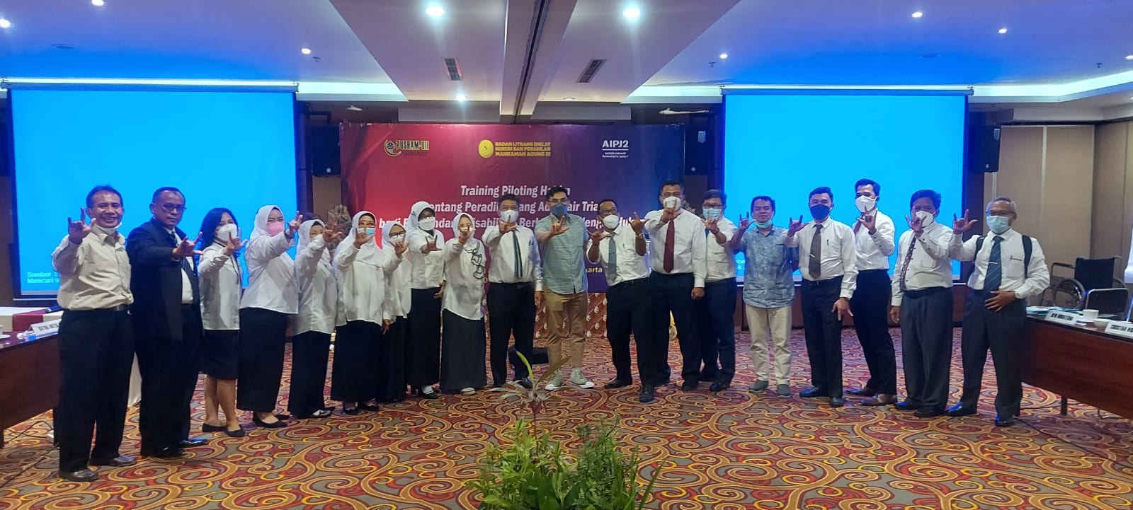 Hakim Pengadilan Negeri Yogyakarta Mengikuti Training Piloting Hakim tentang Peradilan yang Adil Bagi Penyandang Disabilitas yang Berhadapan dengan Hukum