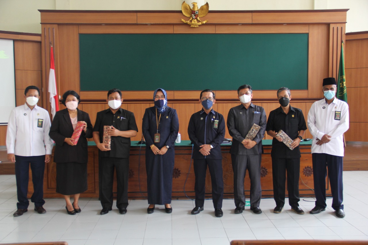 Rapat Pembinaan dan Monitoring Evaluasi Kinerja Desember 2021