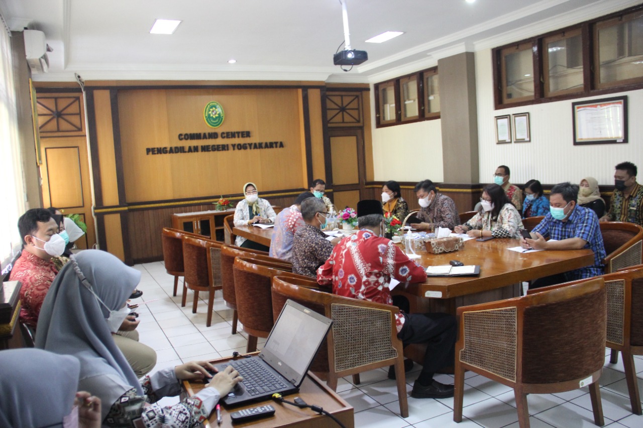 Rapat Monitoring dan Evaluasi Pelaksanaan Program APM, ZI dan SMAP