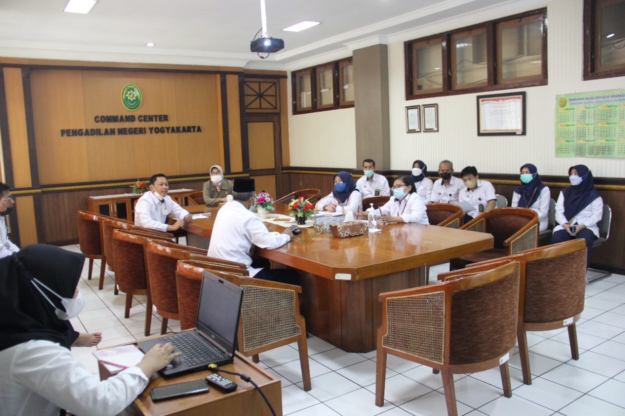 Rapat Koordinasi Pengisian Data Laporan Tahunan Mahkamah Agung RI