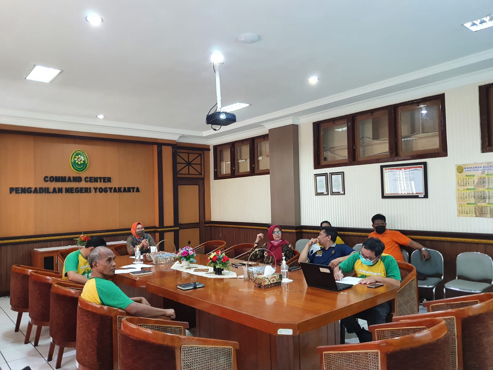 Rapat Pembahasan Pengisian Kuisioner Implementasi SK Dirjen Badilum tentang Penyelesaian Perkara Restorative Justice dan Pedoman Pelayanan Bagi Penyandang Disabilitas