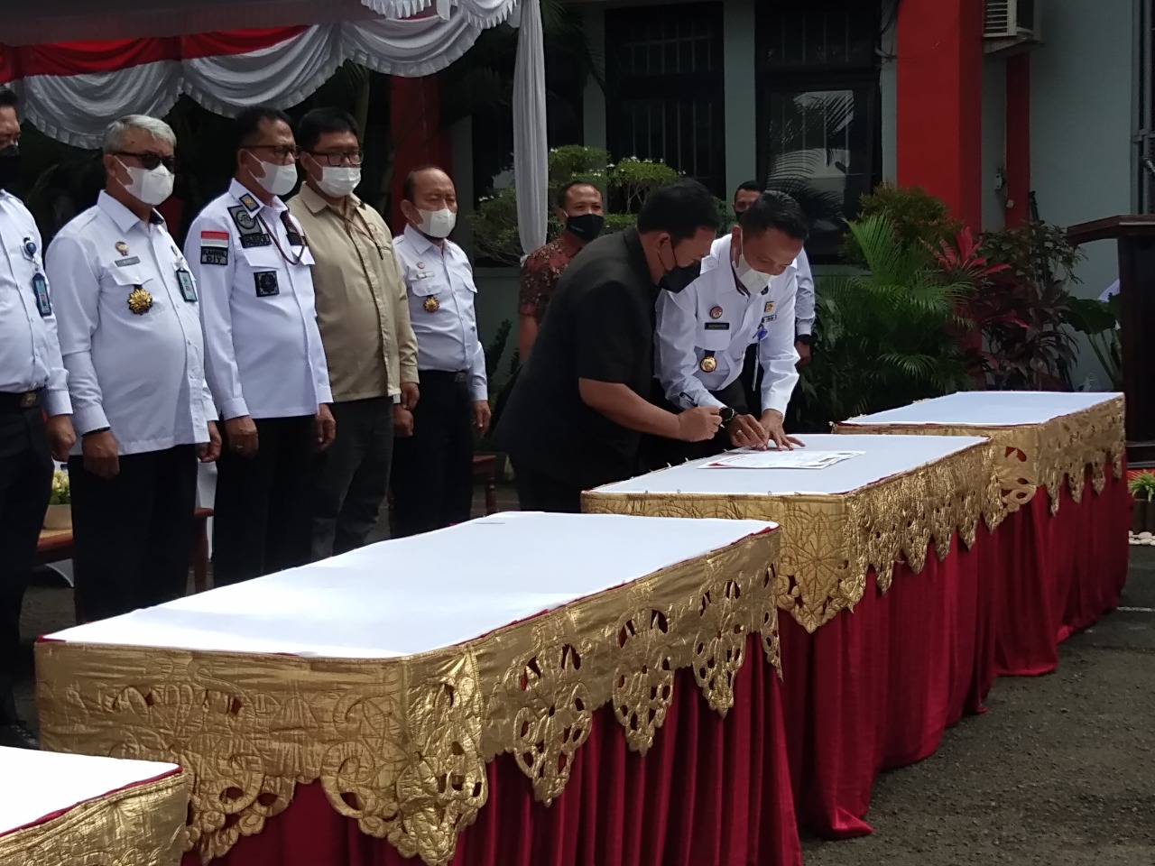 Deklarasi Janji Kinerja dan Pencanangan Zona Integritas Menuju WBK/WBBM Tahun 2022 Lapas Kelas IIA Yogyakarta