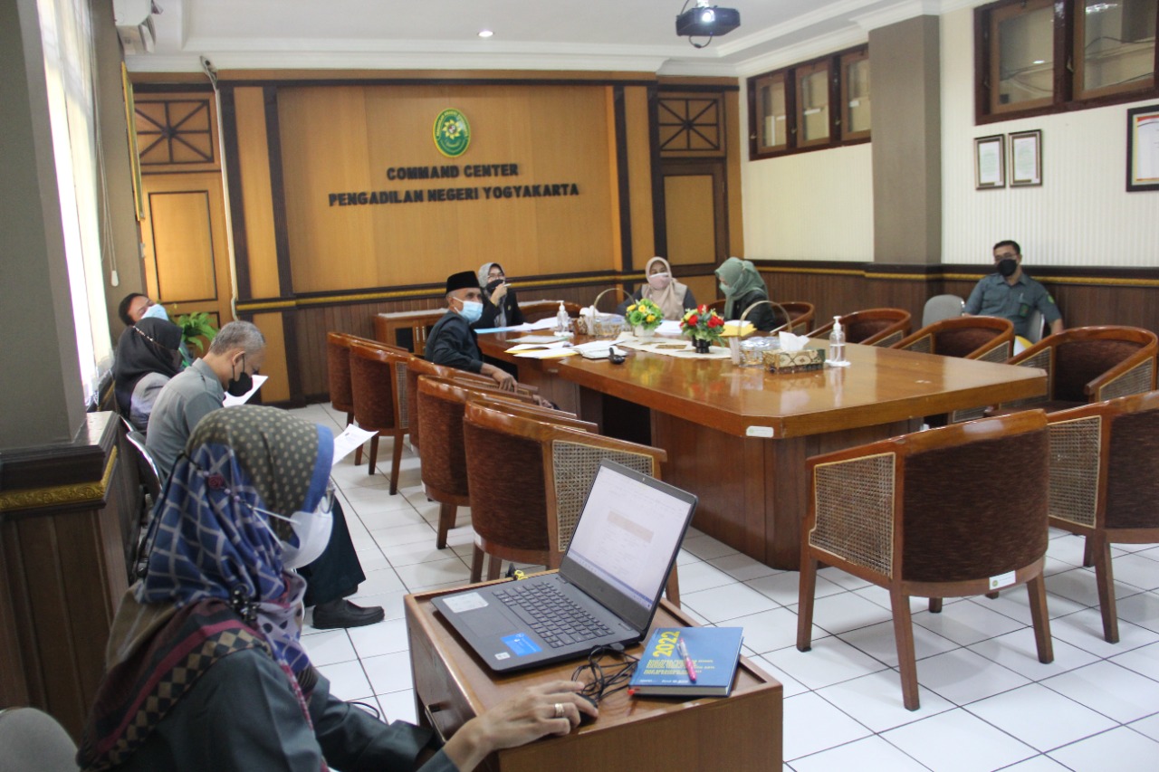Monitoring dan Evaluasi Penentuan Panjar Biaya Perkara Tahun 2022