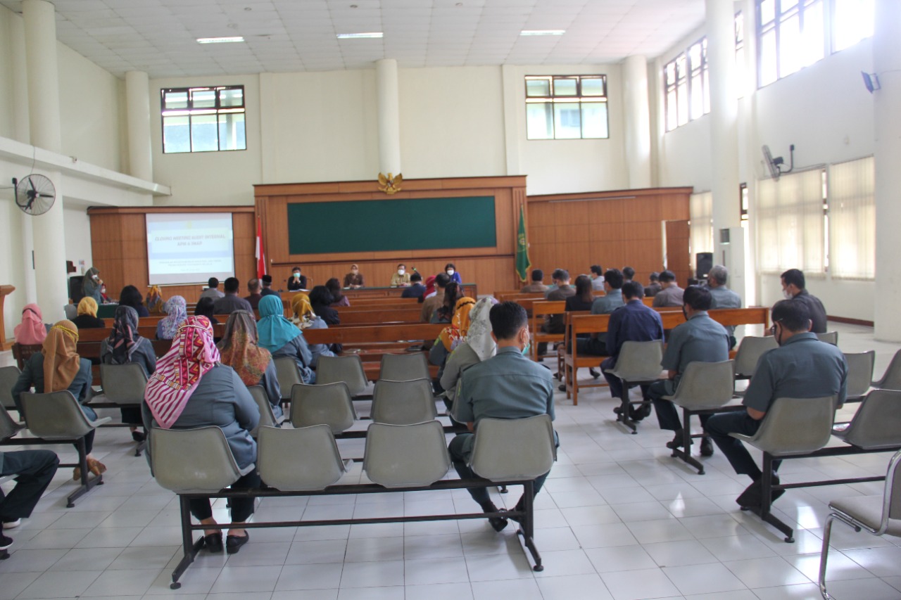 Closing Meeting Audit Internal Akreditasi Penjaminan Mutu (APM) dan Sistem Manajemen Anti Penyuapan (SMAP)