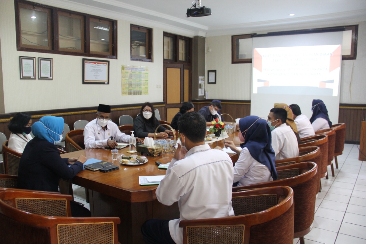 Rapat Koordinasi dan Persiapan Kegiatan Pembinaan Teknis & Administrasi 