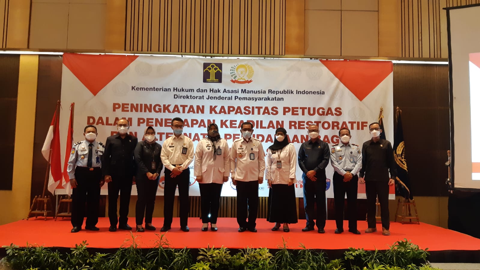 Peningkatan Kapasitas Petugas dalam Penerapan Keadilan Restoratif dan Alternatif Pemidanaan bagi Pelaku Dewasa